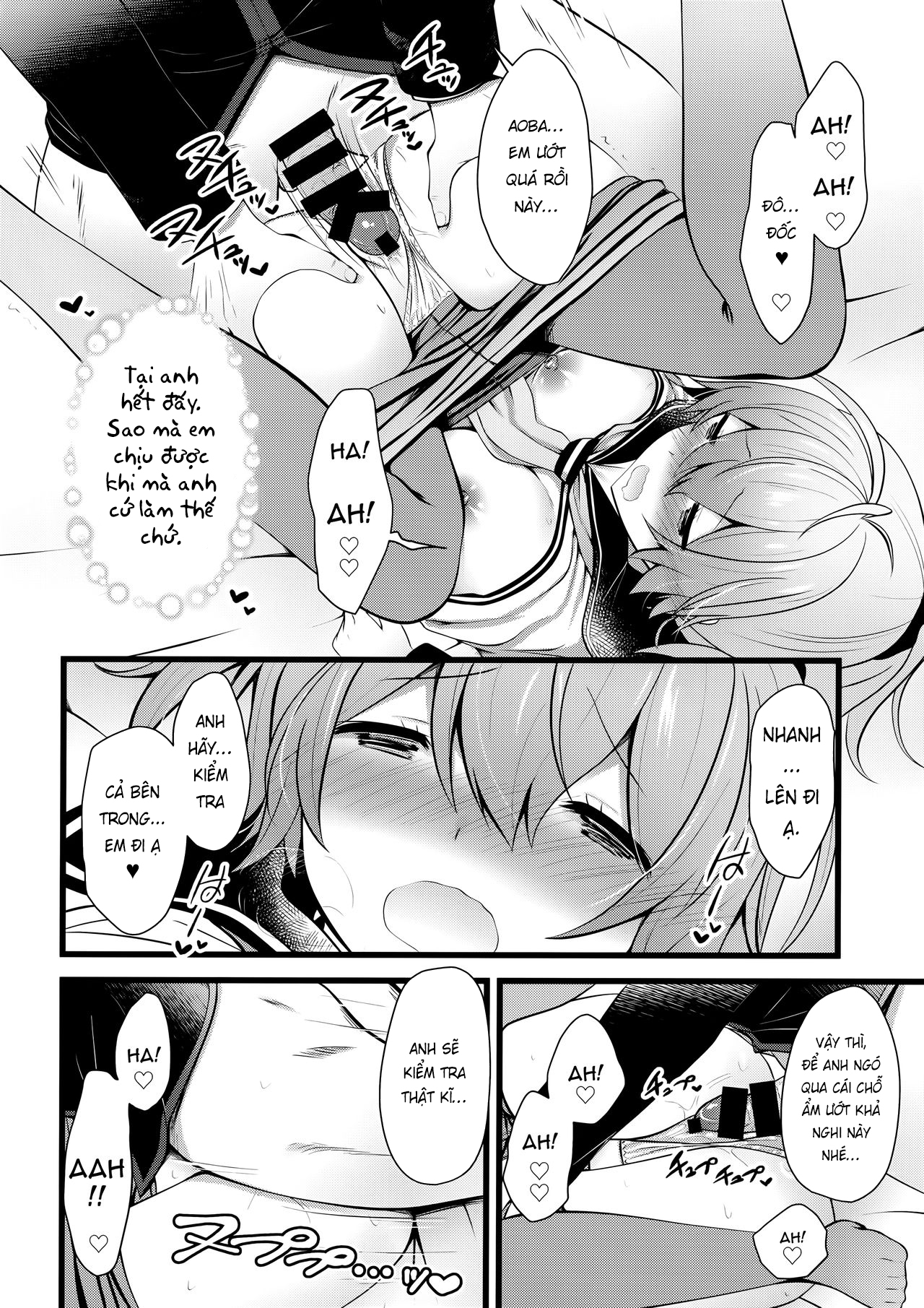 Đọc truyện hentai Fuyu no Aoba wa Doudesuka? - Oneshot