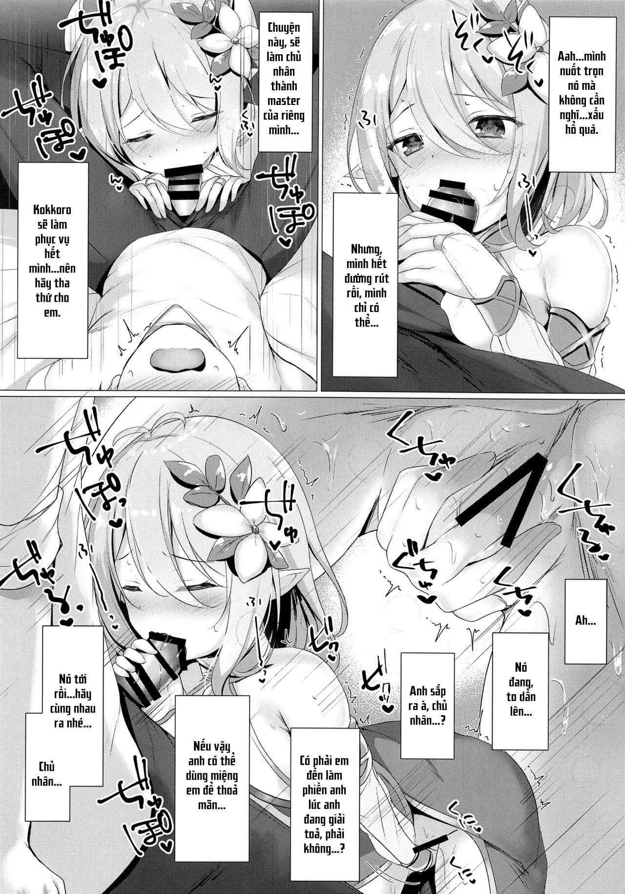 Đọc truyện hentai Kokkoro-chan Muốn Được Chơi Xếp Hình - Oneshot