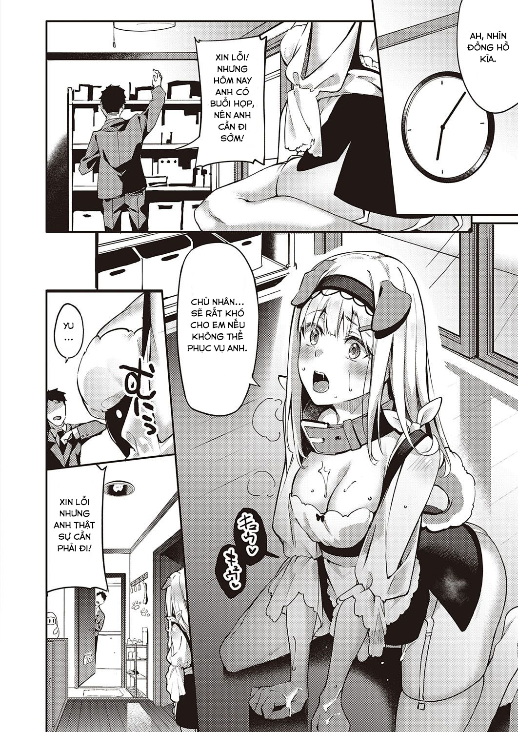 Đọc truyện hentai Hatsujou Koinu Akane-chan - Oneshot