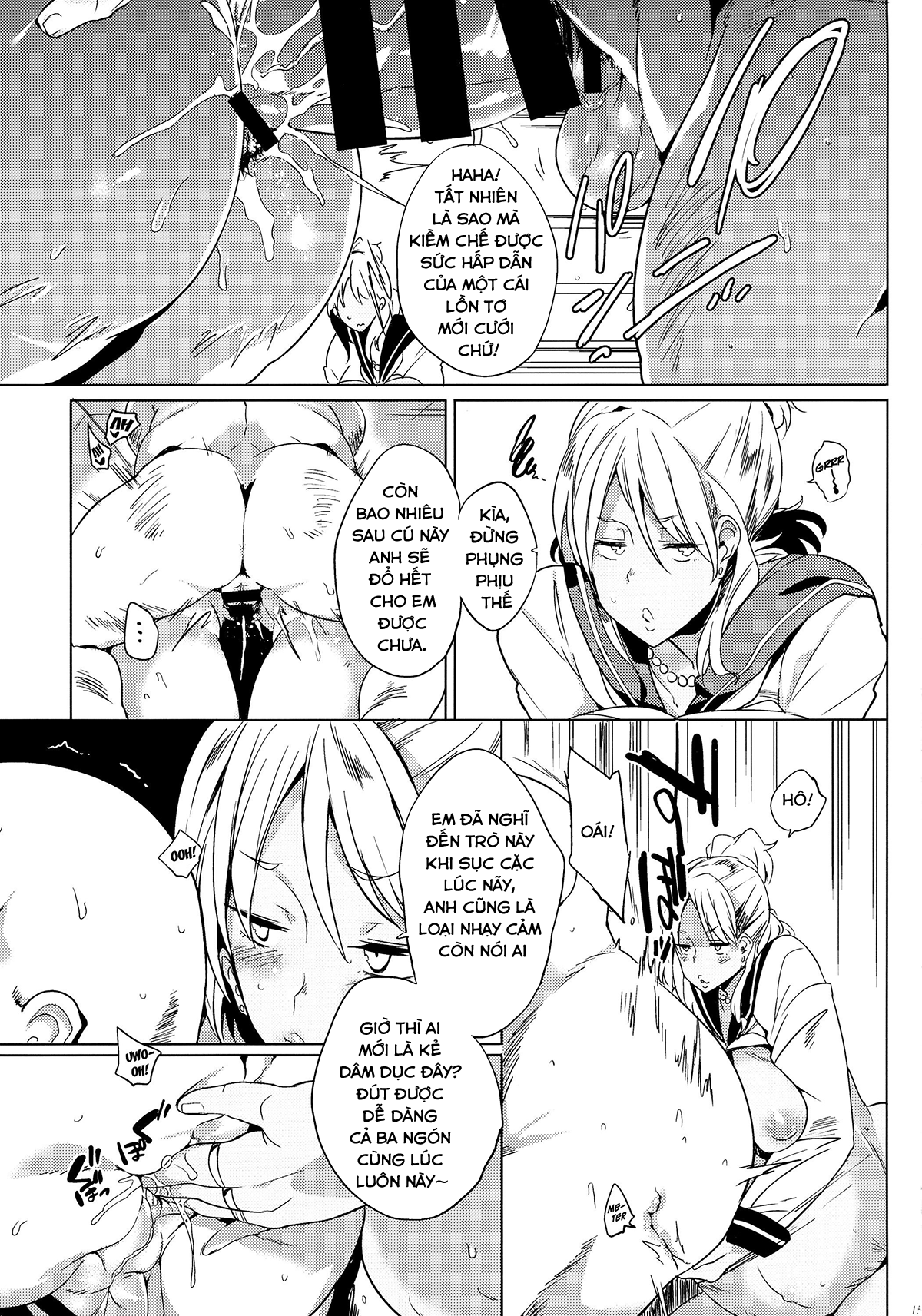 Đọc truyện hentai Joshi Chuuzetsu-sei - Oneshot