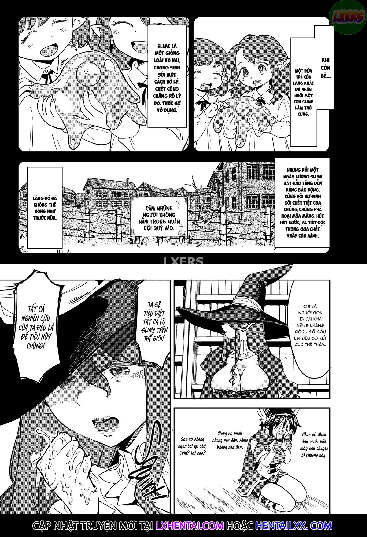 Đọc truyện hentai Tái sinh thành một nữ anh hùng có 5 người vợ quỷ - Chap 3