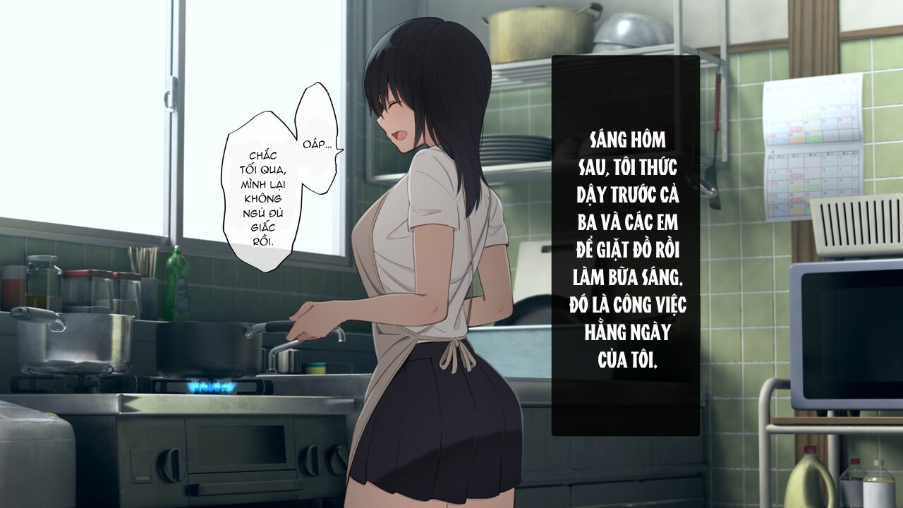 Đọc truyện hentai Toaru Daikazoku no Okazu Jijou ~Mamagawari Onee-chan Funtouki~ - chap3