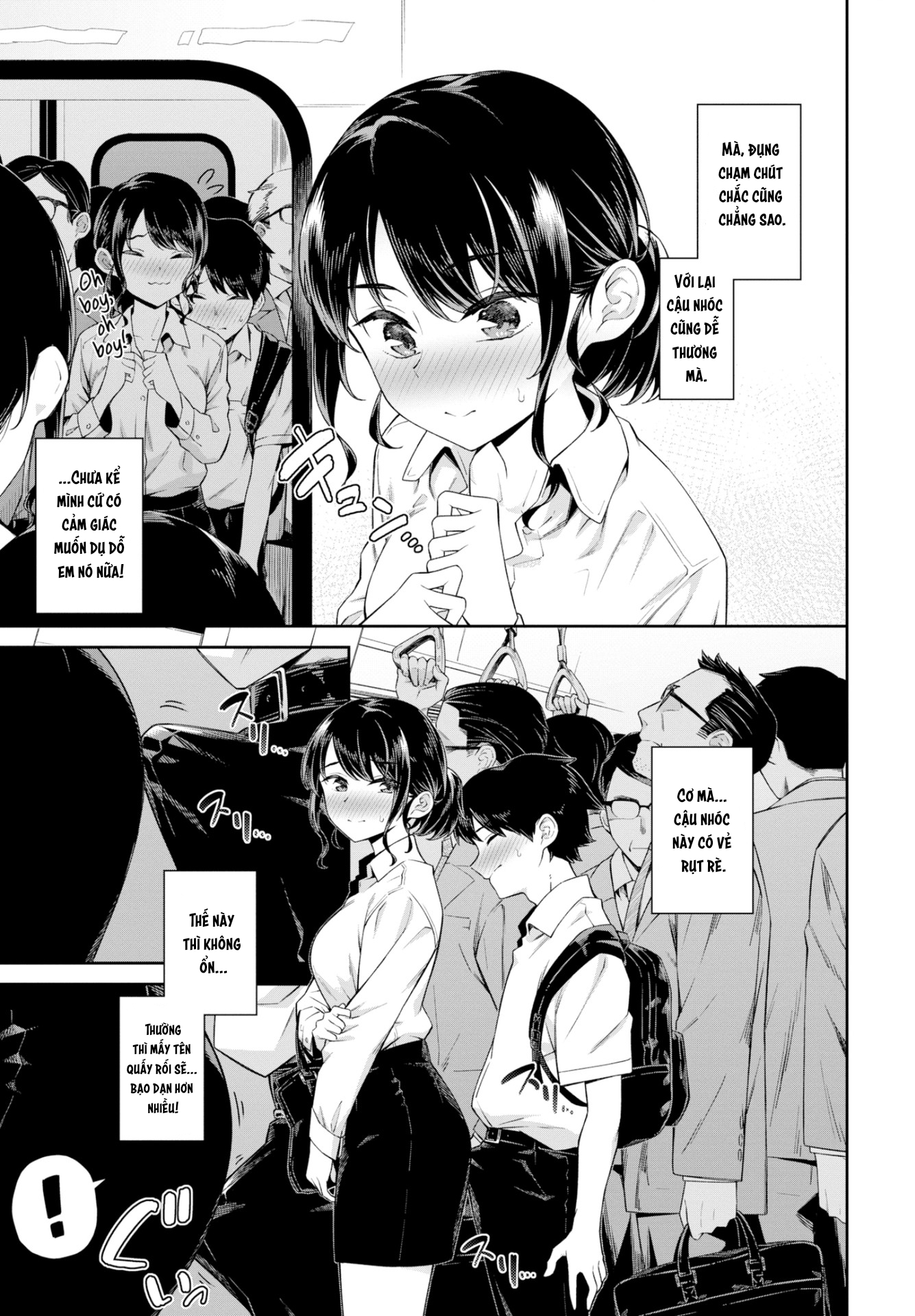 Đọc truyện hentai Dụ em trai non tơ trên tàu - 1 bắn