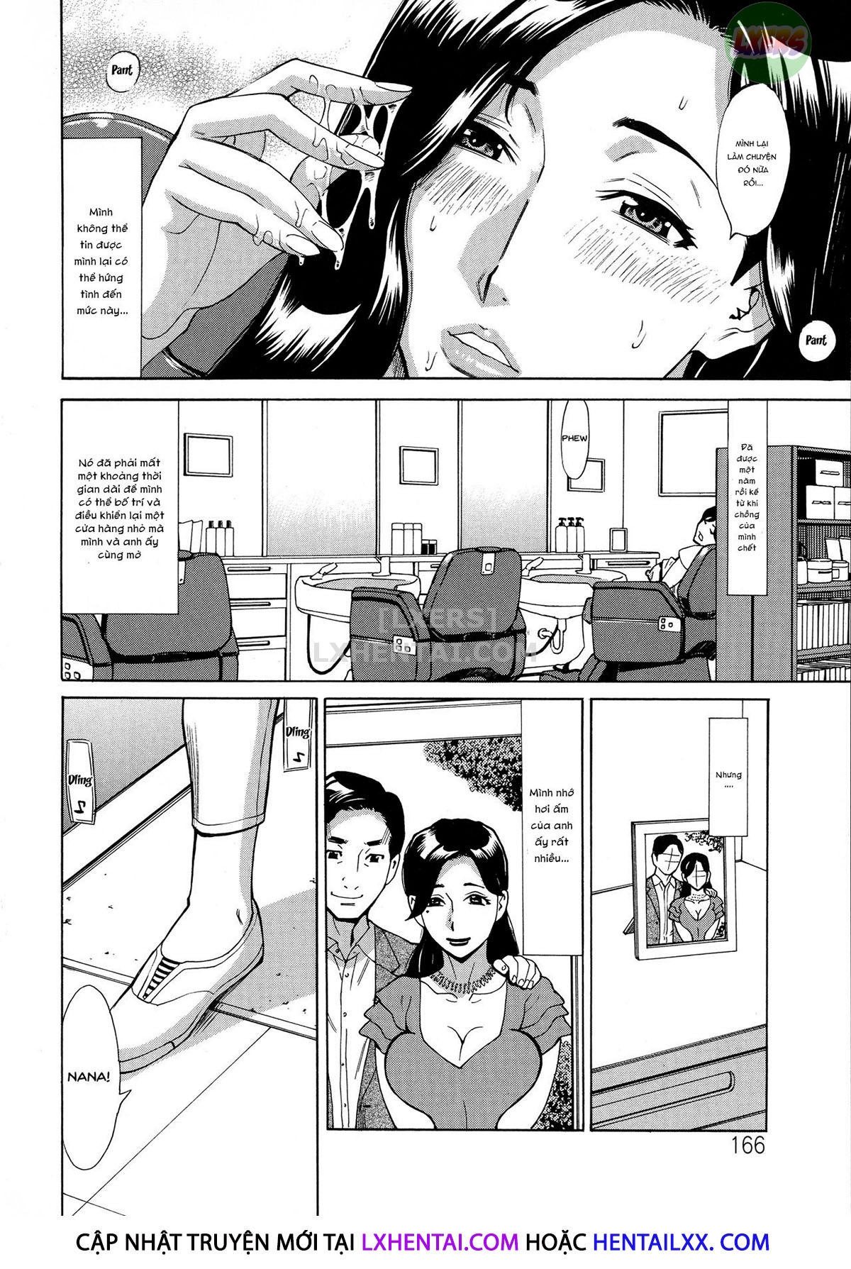 Đọc truyện hentai Hitozuma Koi Hanabi - Chap 9