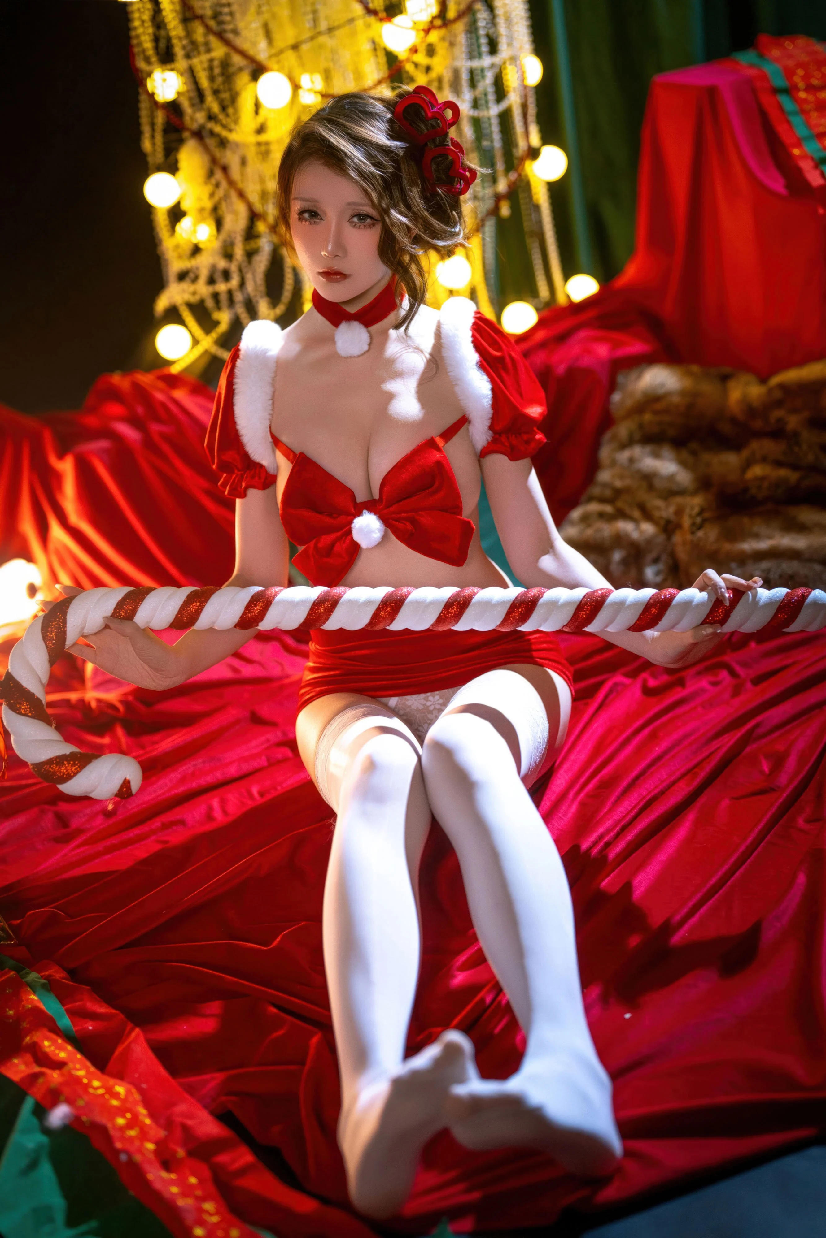 Đọc truyện hentai Tuyển tập Albums siêu phẩm Cosplay - Chap 1340 - Starry Night's 2025 Christmas Plan