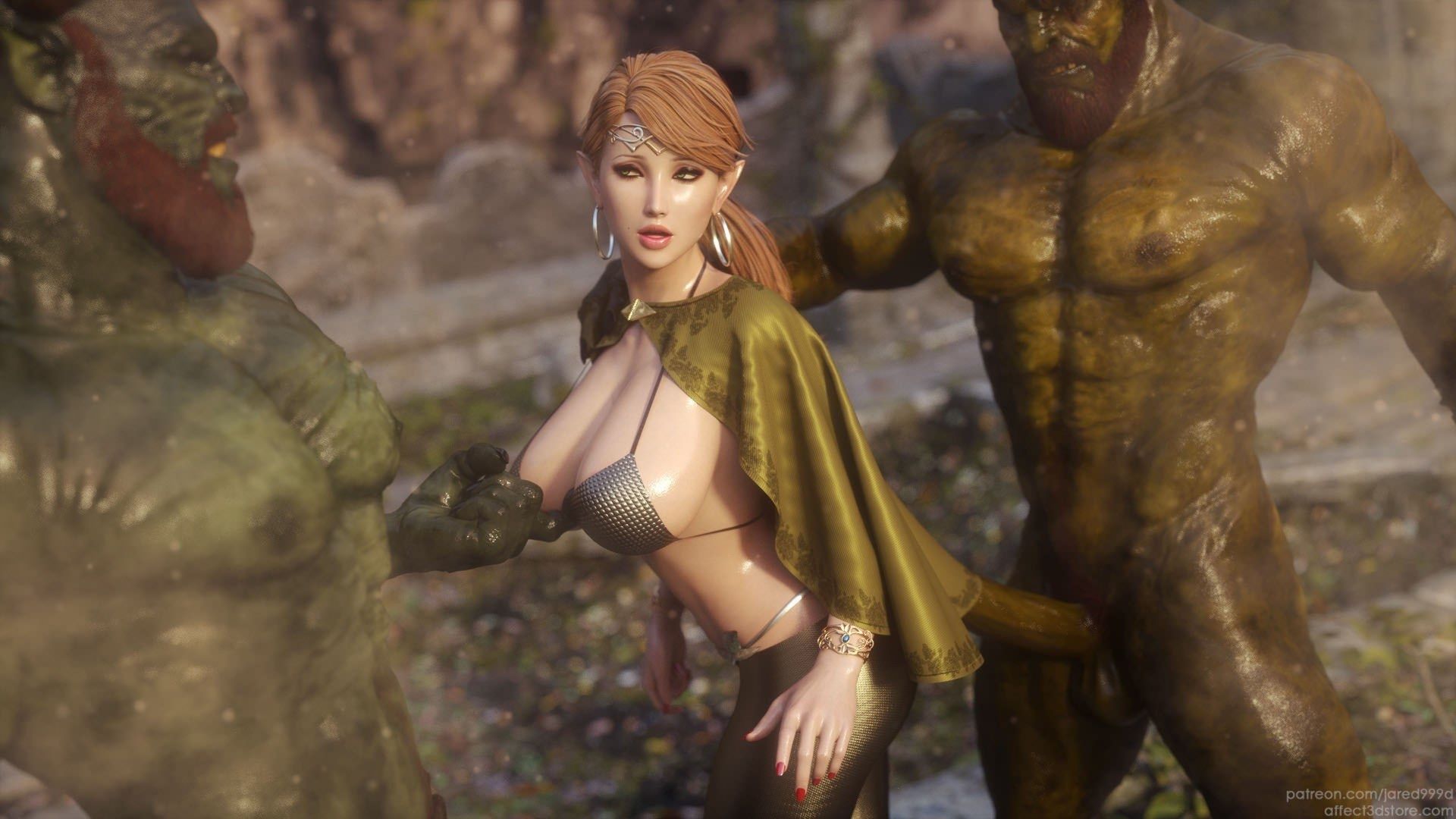 Đọc truyện hentai Elf Slave - Chapter 1: Side B