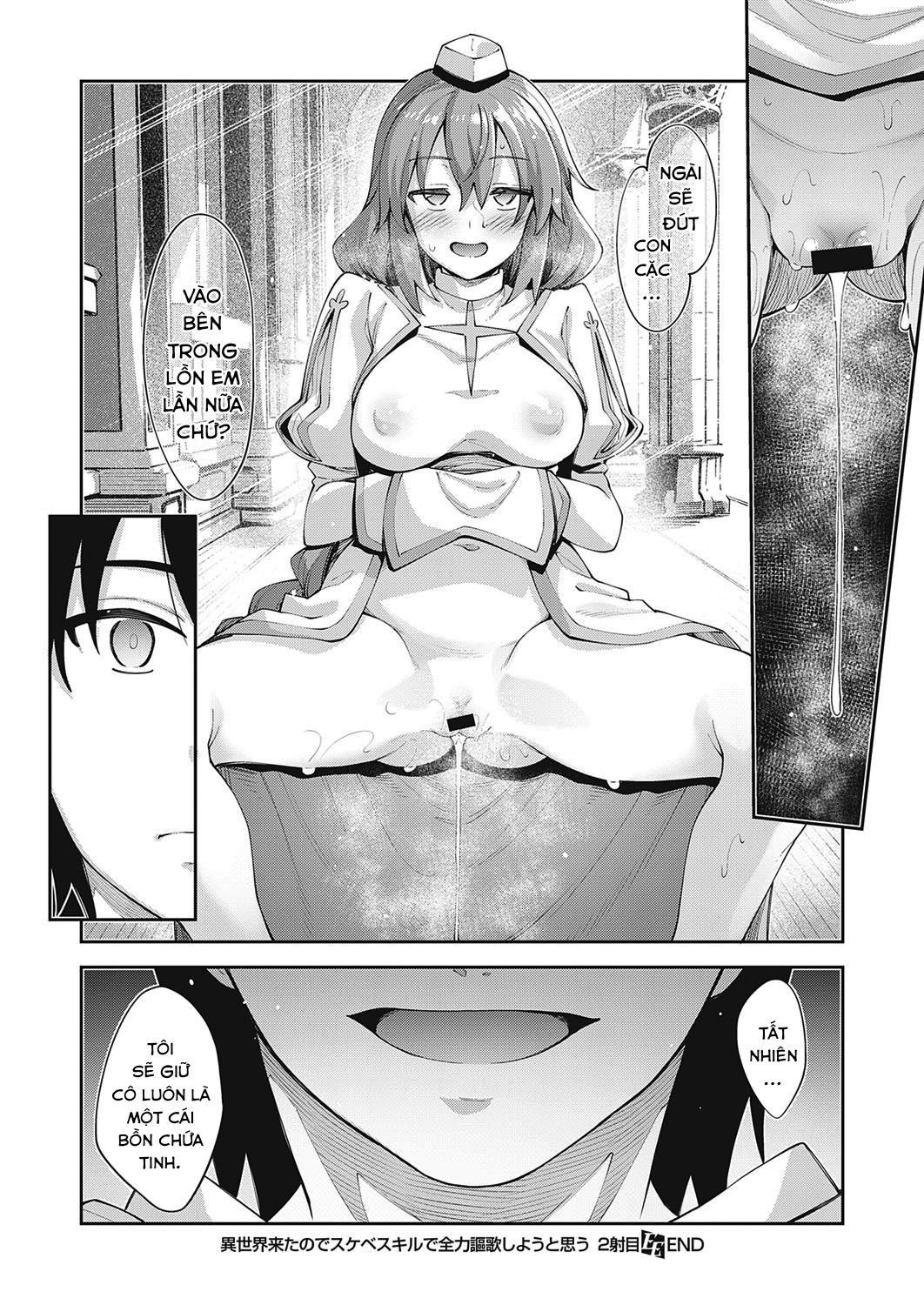 Đọc truyện hentai Iseaki Kitanode Sukebe Skill de Zenryoku Ouka Siyouto Omou - Chap 2