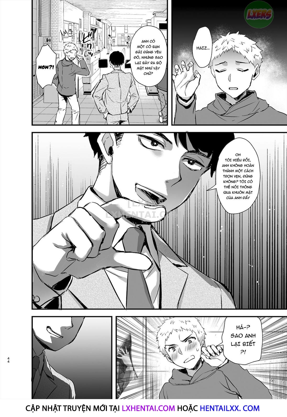 Đọc truyện hentai Tomodachi No Toshiue Kareshi Ni Renai Soudan Shite Shimatta Hanashi - Oneshot - Có che