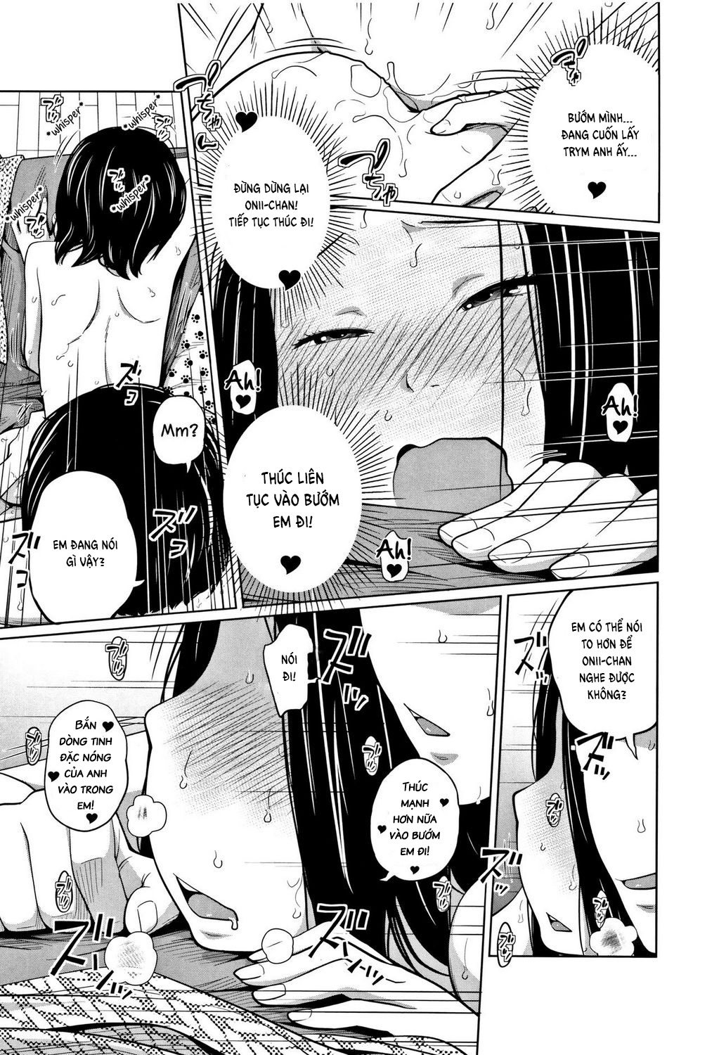 Đọc truyện hentai I'm home Watching!! - Oneshot