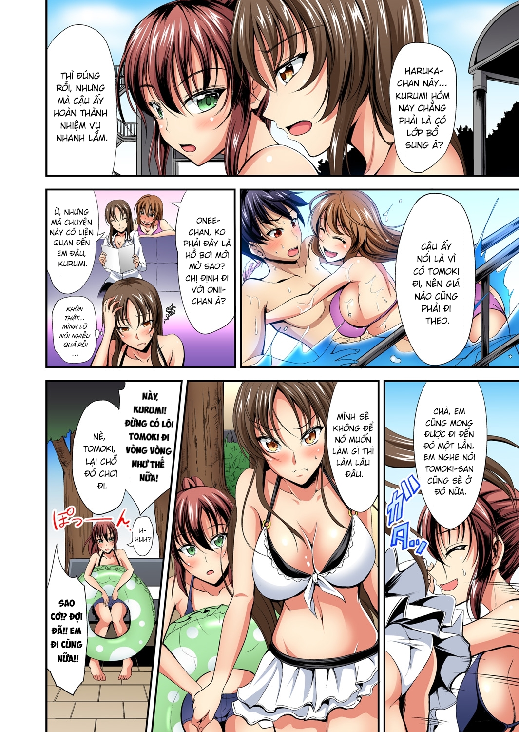 Đọc truyện hentai Sisters Sandwich - Chap 5 - part 1