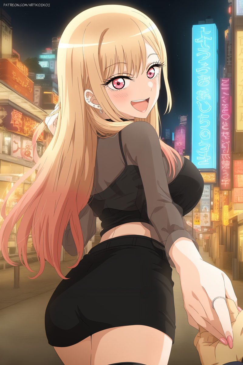 Đọc truyện hentai Tuyển tập Albums Art hentai - Chap 194 - Marin Kitagawa | SonoBisqueDoll