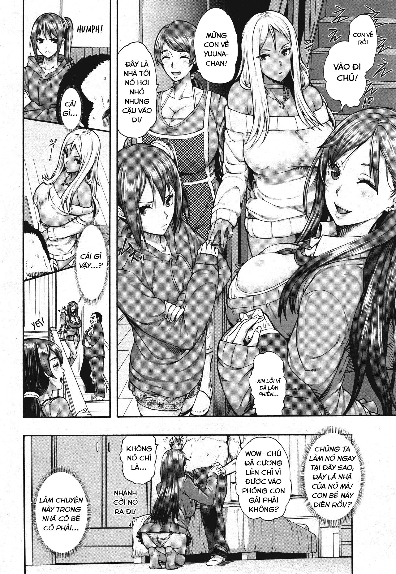 Đọc truyện hentai Bitch Tenshi Oyako 1 - Oneshot