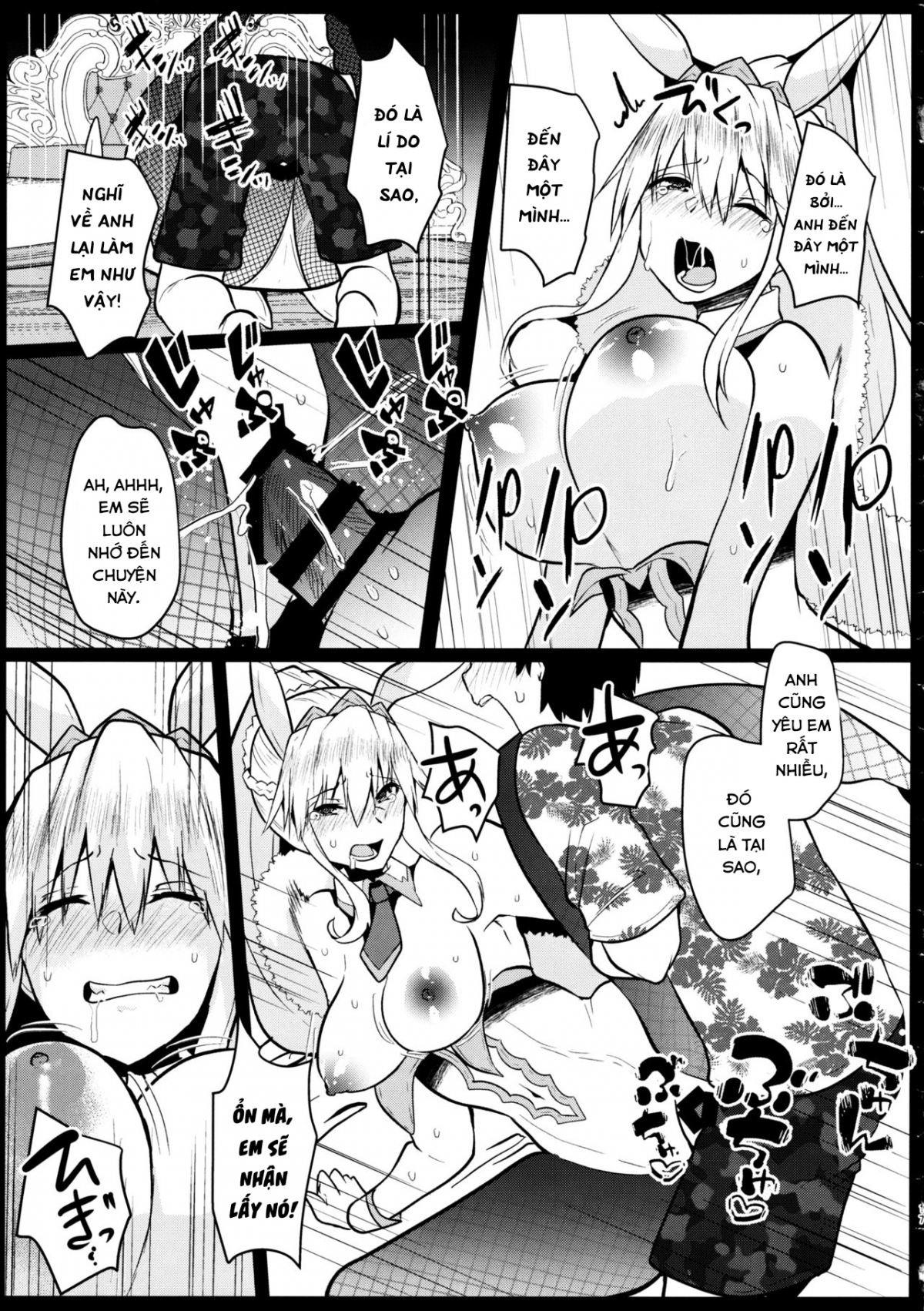 Đọc truyện hentai Artoria Bunny rất hạnh phúc khi bên cạnh Master. - Oneshot