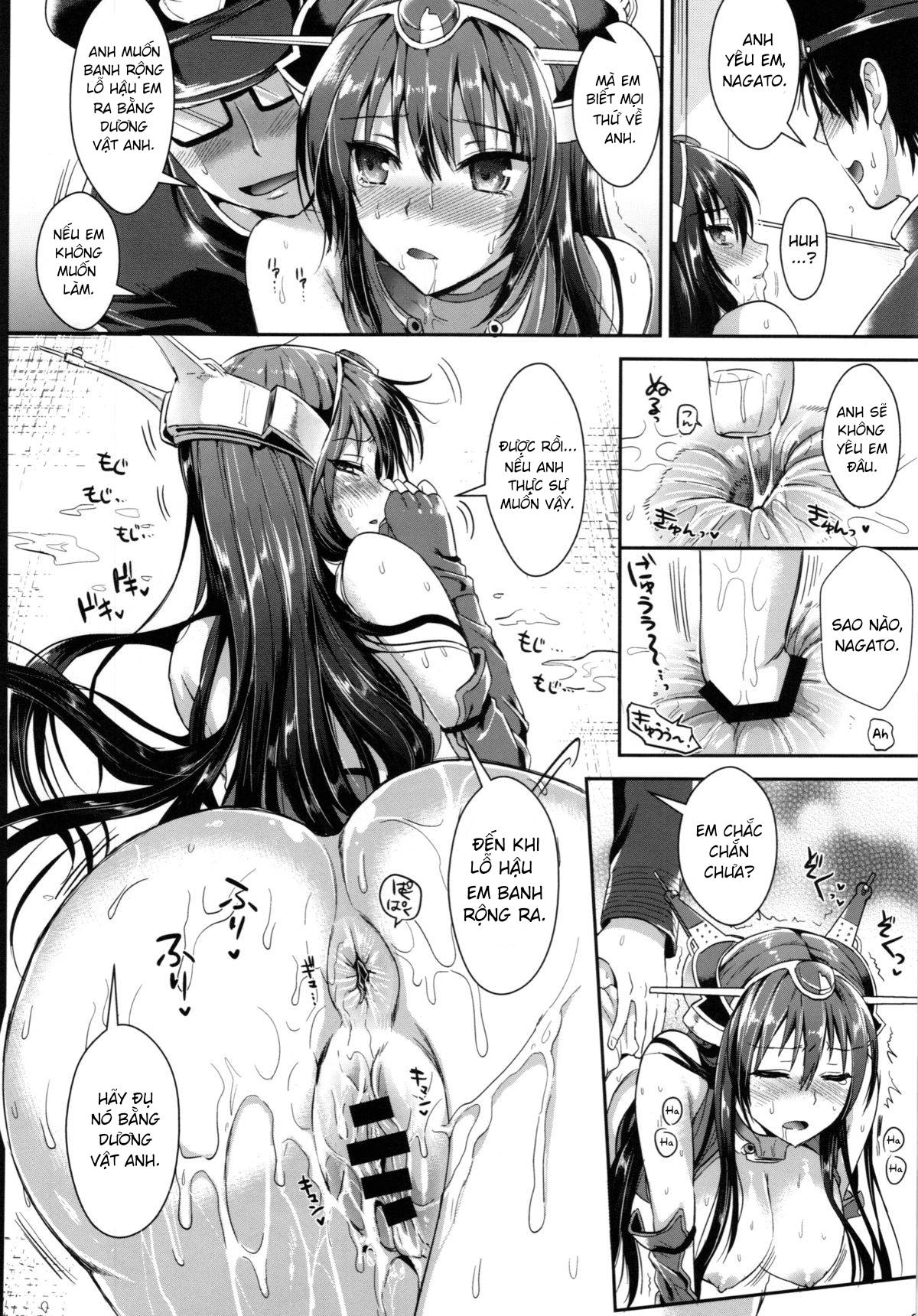 Đọc truyện hentai Senkan Nagato to Hentai Teitoku (Kantai Collection -KanColle-) - Oneshot