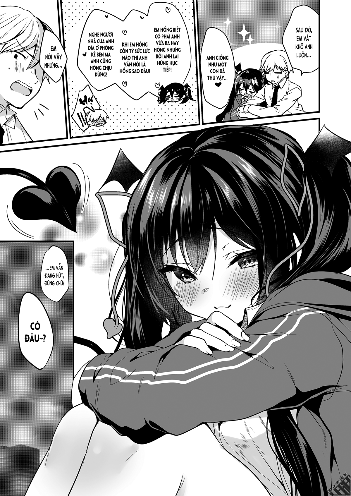 Đọc truyện hentai Cuộc tấn công của nhỏ tiểu ác ma! (nguyên tác) - Ch. 1 [không che]