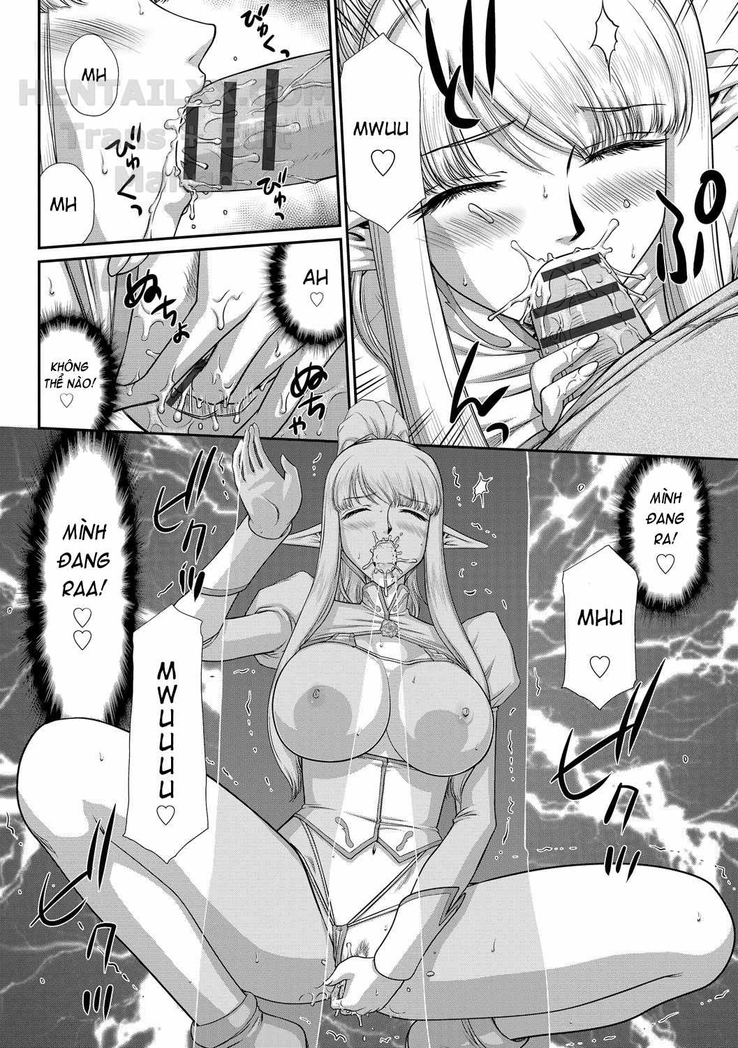 Đọc truyện hentai Inraku No Seijo Elvine - Chap 8