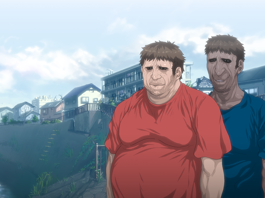 Đọc truyện hentai Futotta Otoko ga Shoujo ni Hanashi Kakeru Jian Hassei - Artist CG - Ảnh động