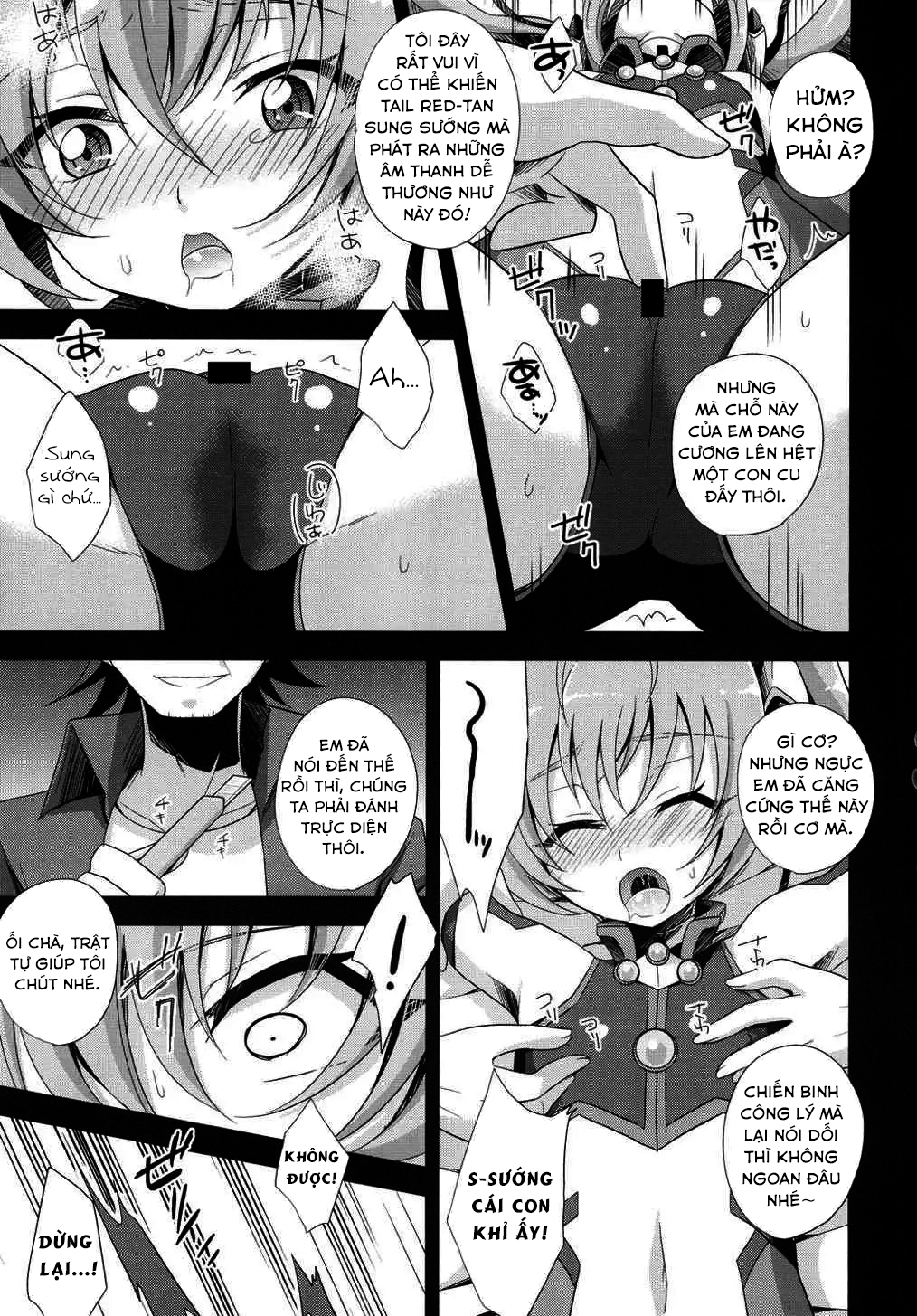 Đọc truyện hentai Hai bím đỏ tươi! - Oneshot