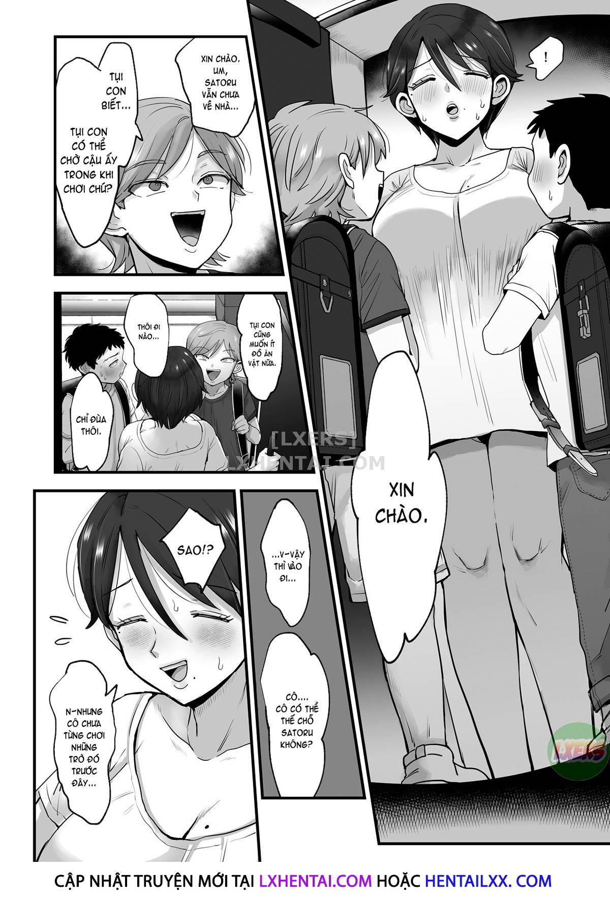 Đọc truyện hentai A Narrow-Eyed Gentle Big-Breasted Mama - Chap 1