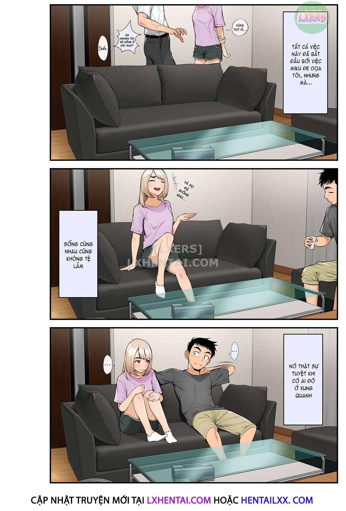 Đọc truyện hentai Stray Gyaru Harem - Chap 1