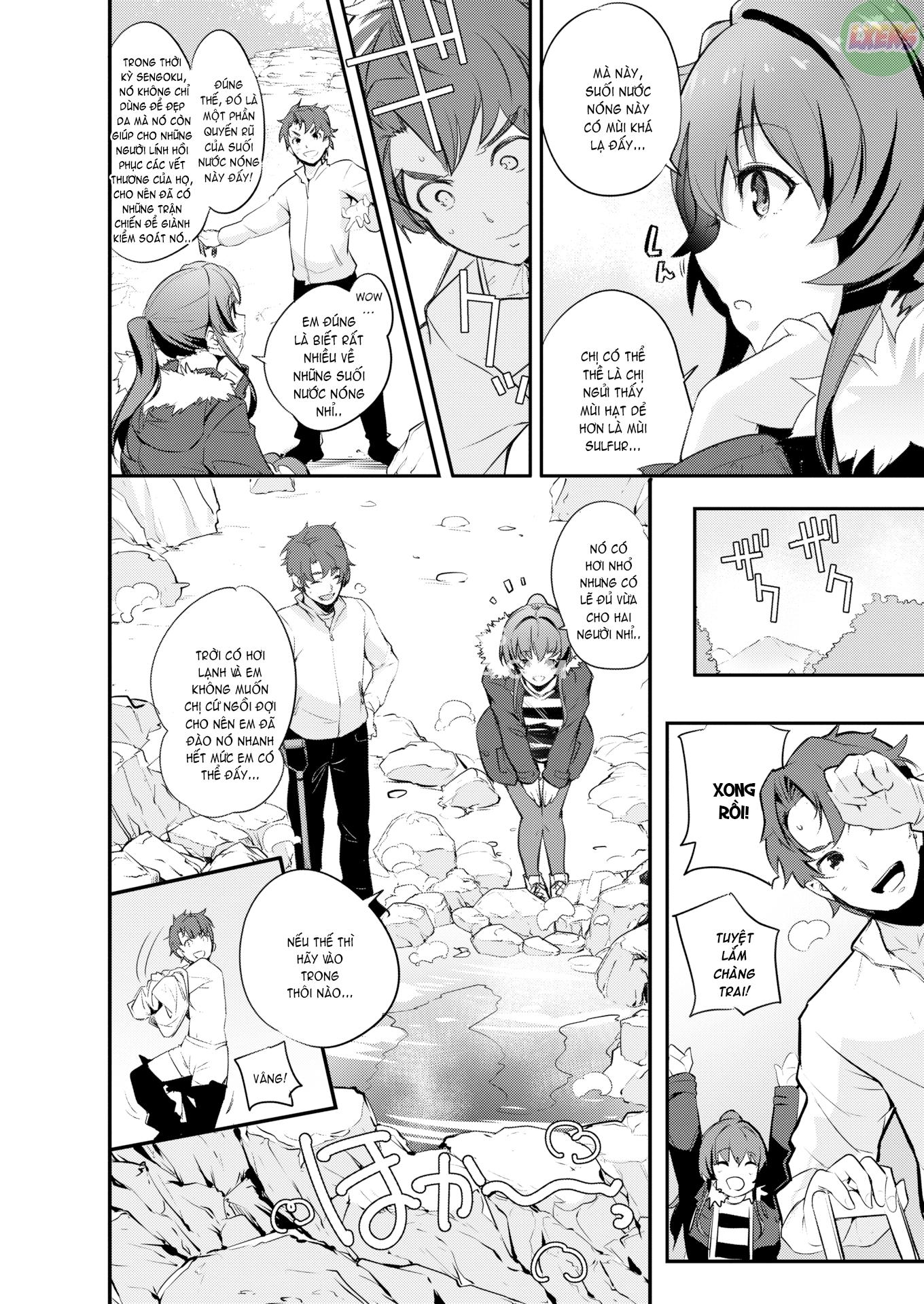 Đọc truyện hentai Suối nước nóng kích dục - Oneshot