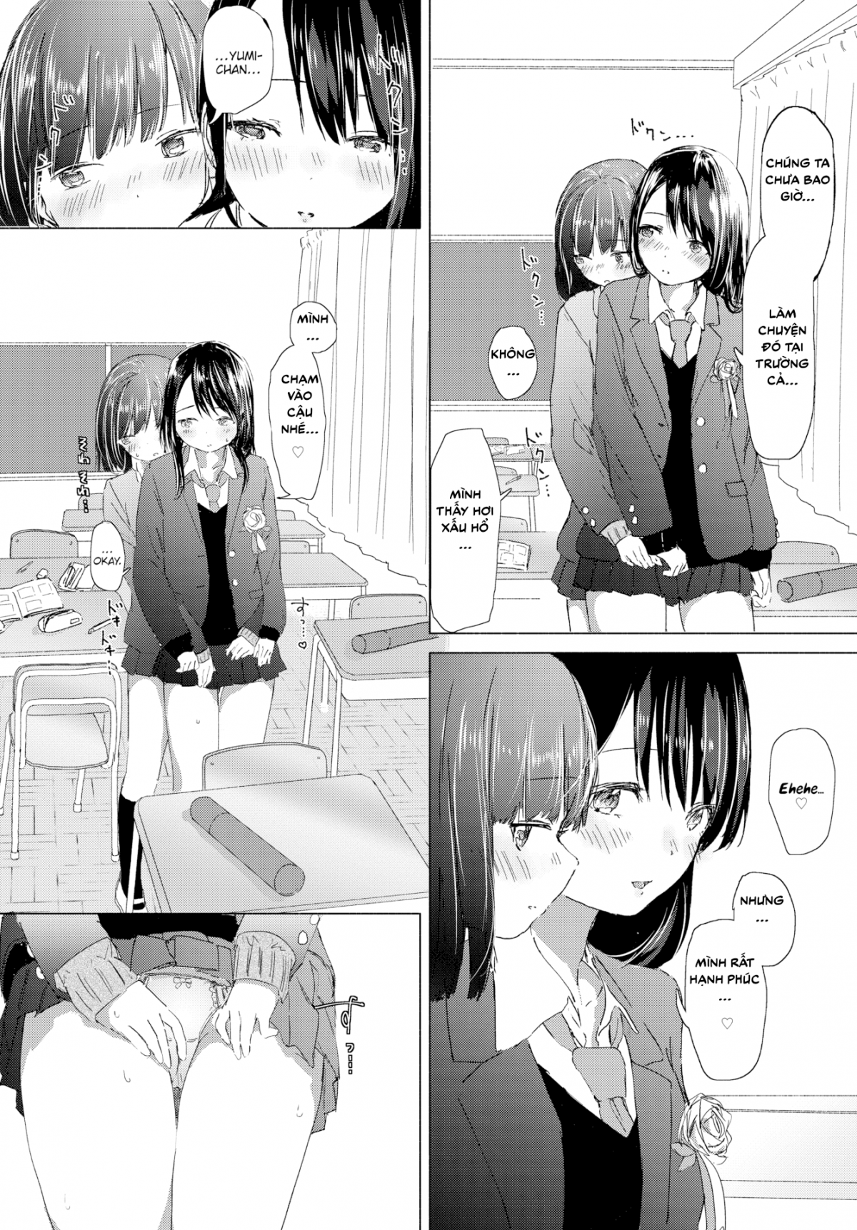 Đọc truyện hentai Memories of a School ♥ Uniform - Oneshot