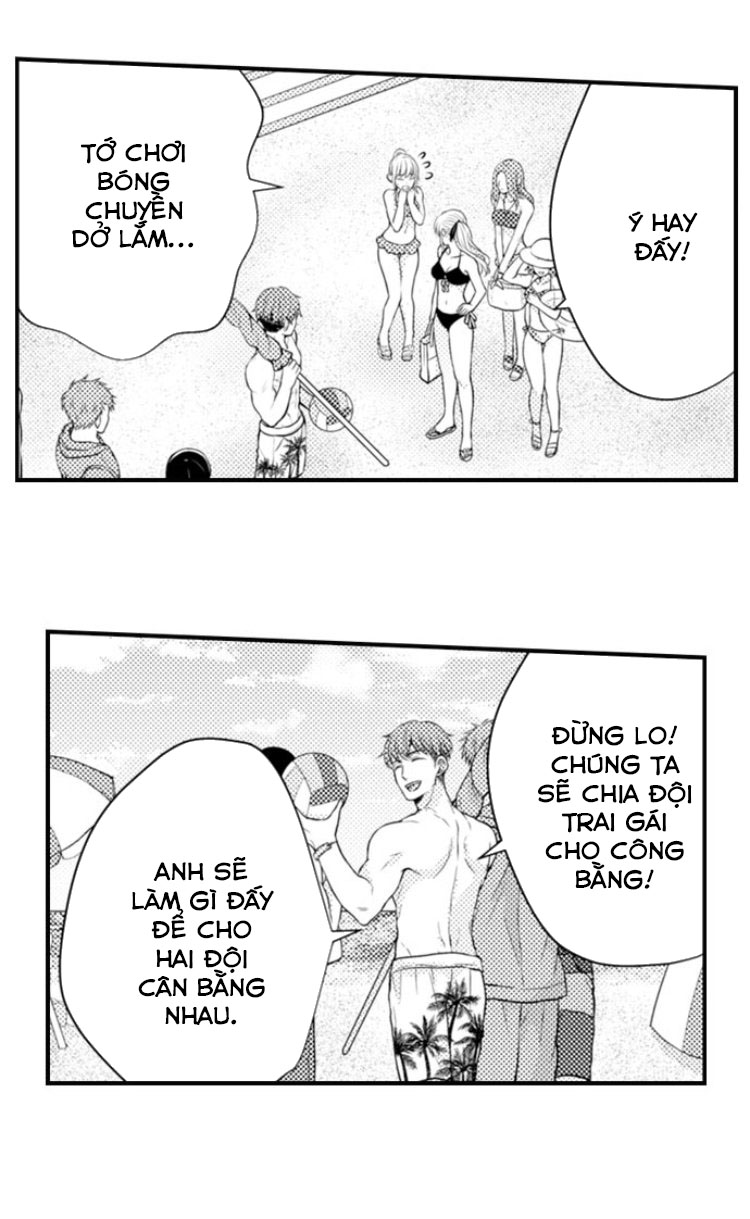 Đọc truyện hentai Ngọn lửa trong tầm tay - Chapter 28: Bóng chuyền bãi biển