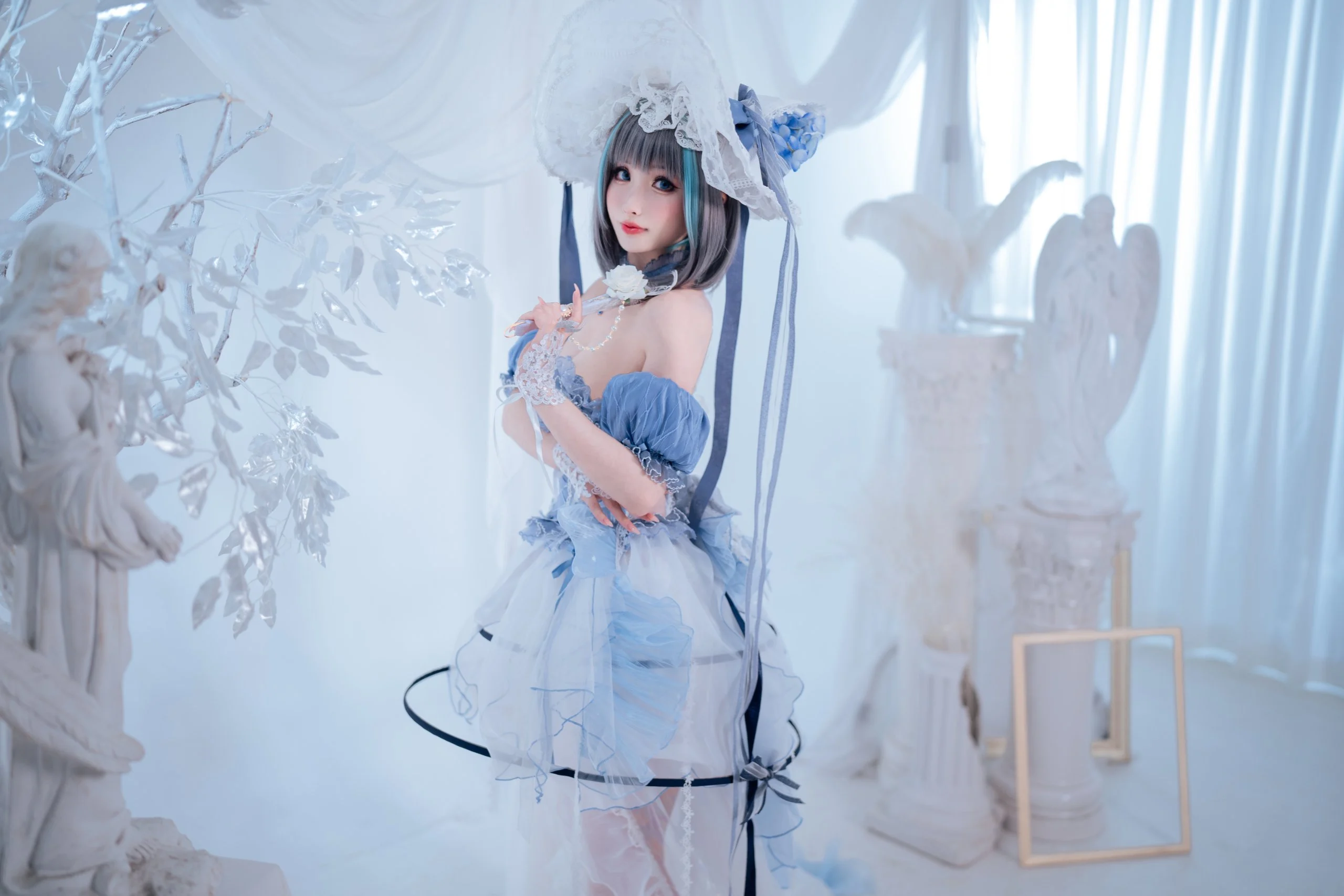 Đọc truyện hentai Tuyển tập Albums siêu phẩm Cosplay - Chap 579 - Ryoko - Cheshire Ice Princess