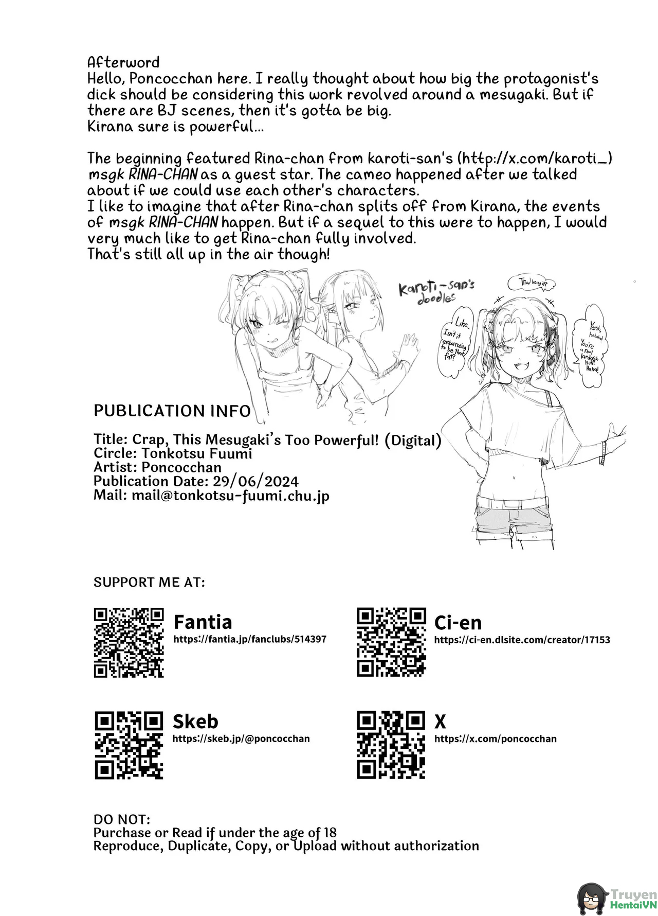 Đọc truyện hentai Uwa, Mesugaki Tsuyoi! | Crap, This Mesugaki's Too Powerful! - Oneshot