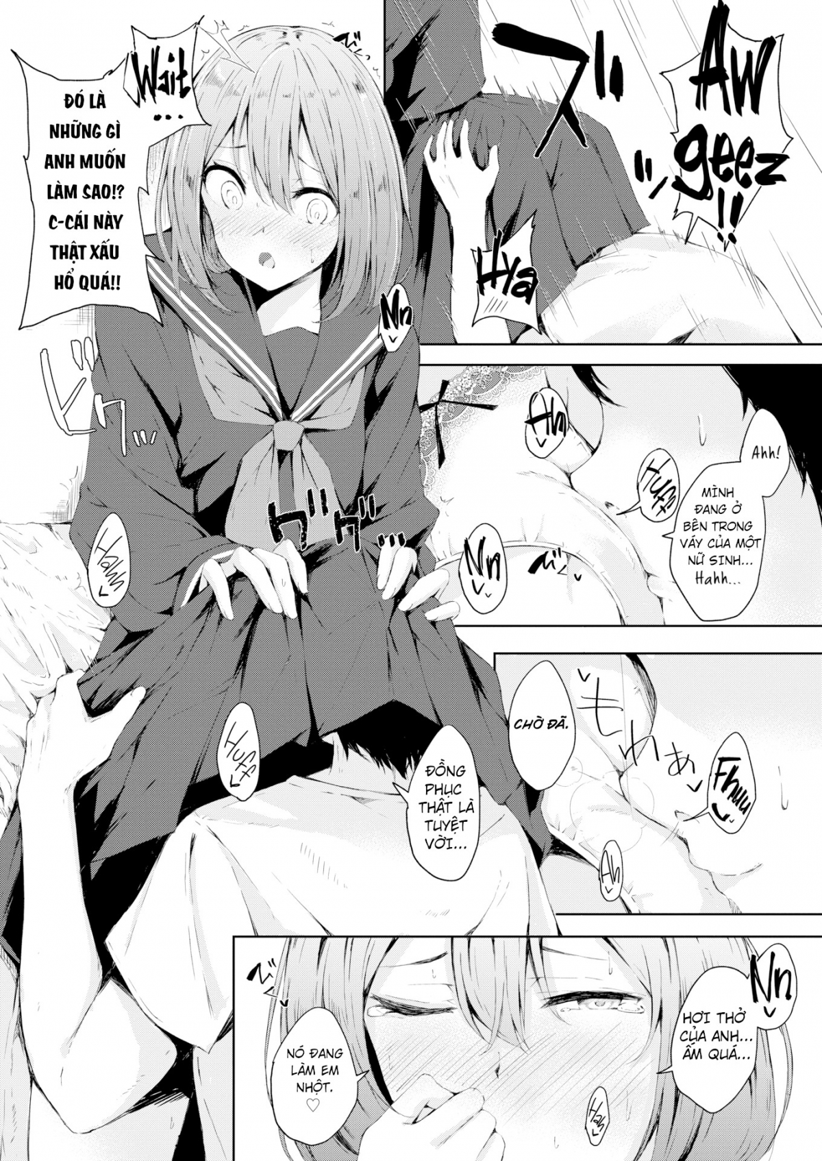 Đọc truyện hentai Chiến Lược Đồng Phục Thủy Thủ - Oneshot