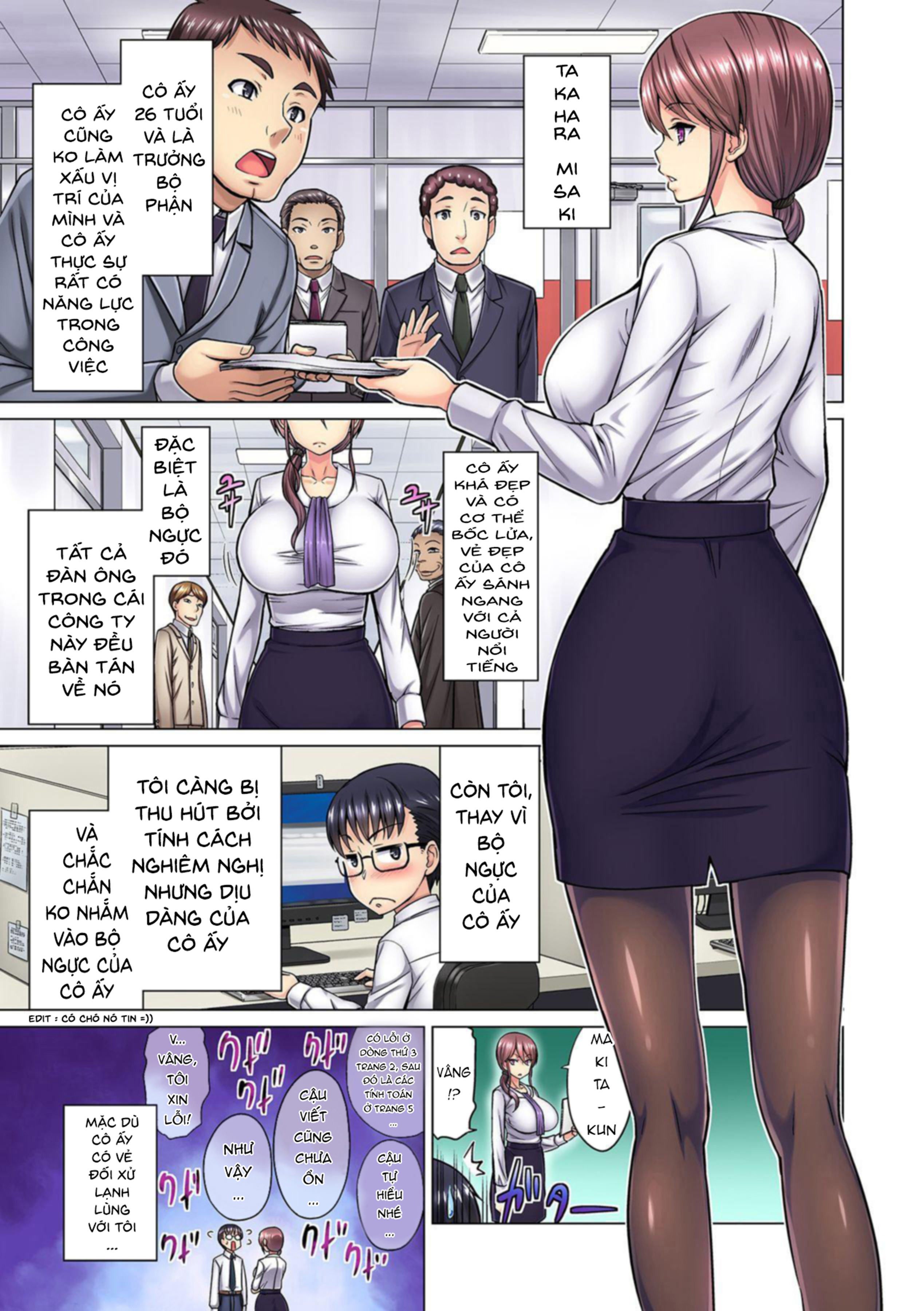 Đọc truyện hentai M-jo Joushi to no Sex o Sekai ni Haishinchuu? Icchau Tokoro ga Haishin sarechau~! - Chapter 01
