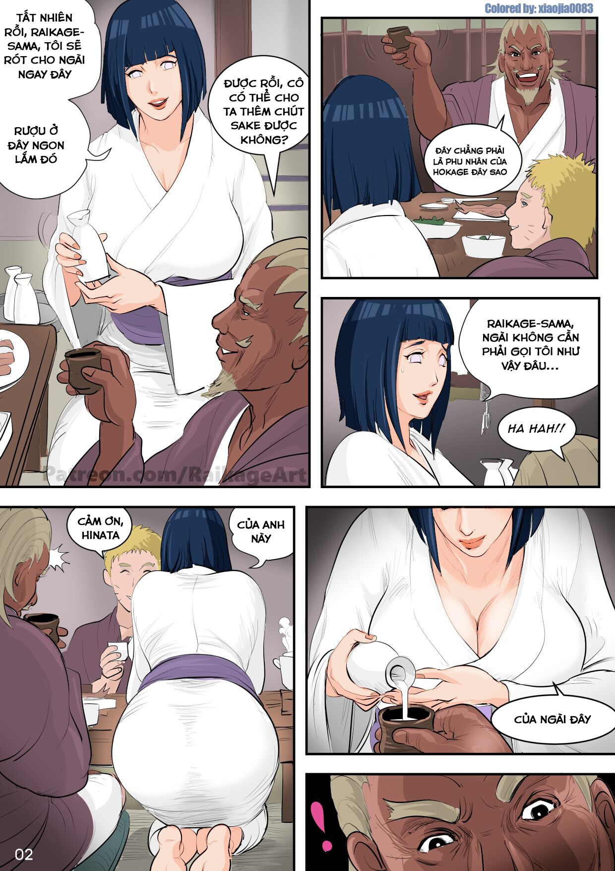 Đọc truyện hentai Affair Hidden in the Leaves (Naruto) - Chap 1 (màu)