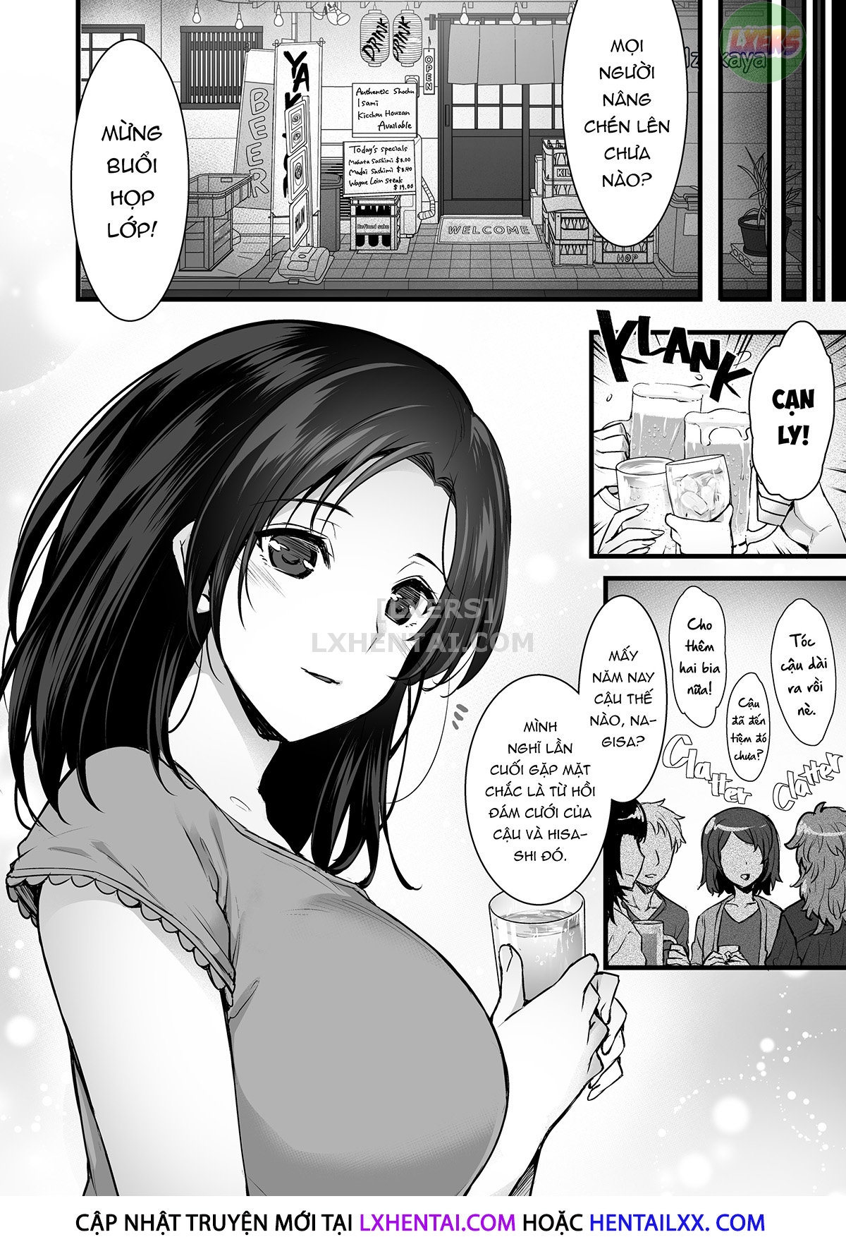 Đọc truyện hentai Tsuma no Hajimete no Otoko - Chap 1 - Không che