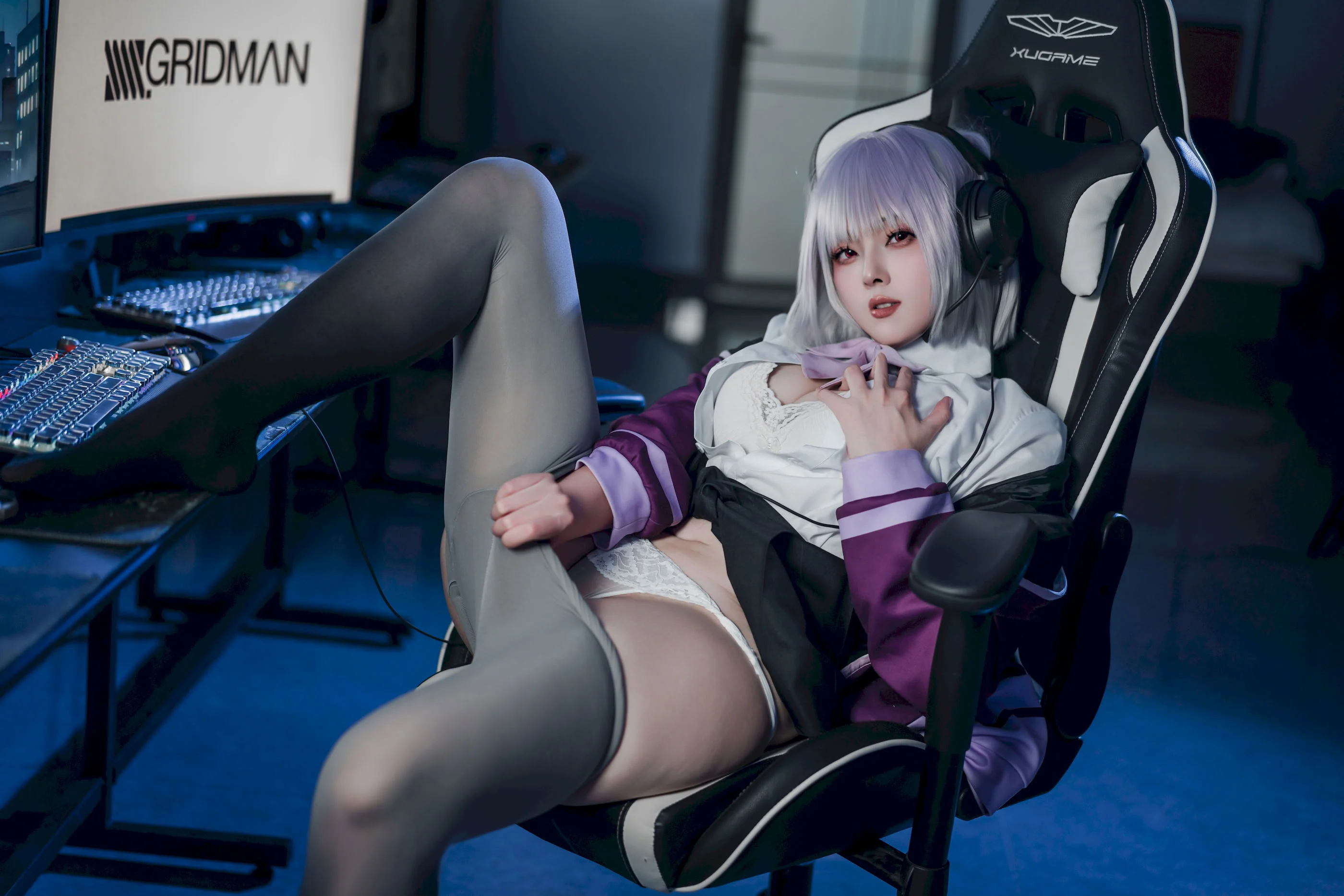 Đọc truyện hentai Tuyển tập Albums siêu phẩm Cosplay - Chap 1432 - Natsuko - GRIDMAN Akane Shinjo