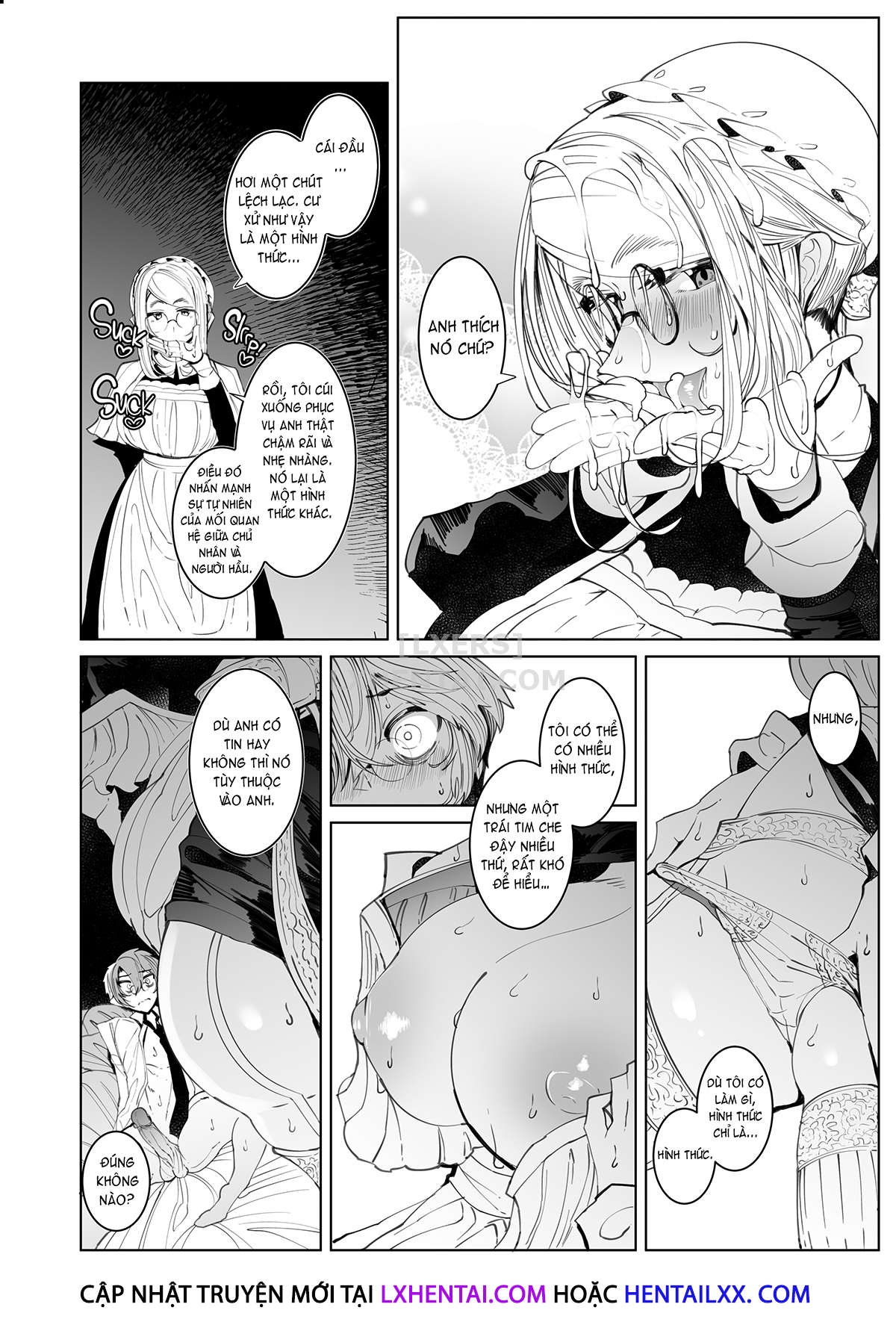 Đọc truyện hentai Shinshi Tsuki Maid no Sophie-san - Chap 4