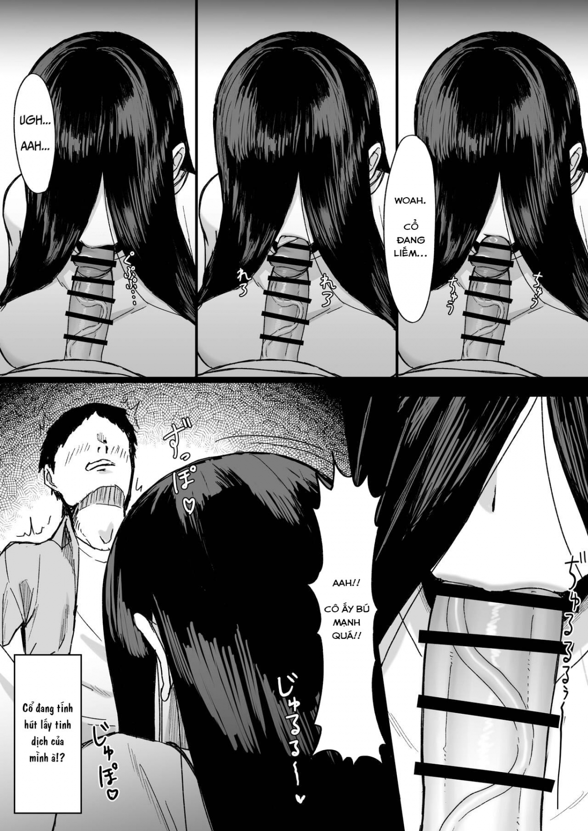 Đọc truyện hentai Shiroi Heya ~Mukanjou Bakunyuu Yuurei ni Shinu made Shiboritorareru~ - Oneshot