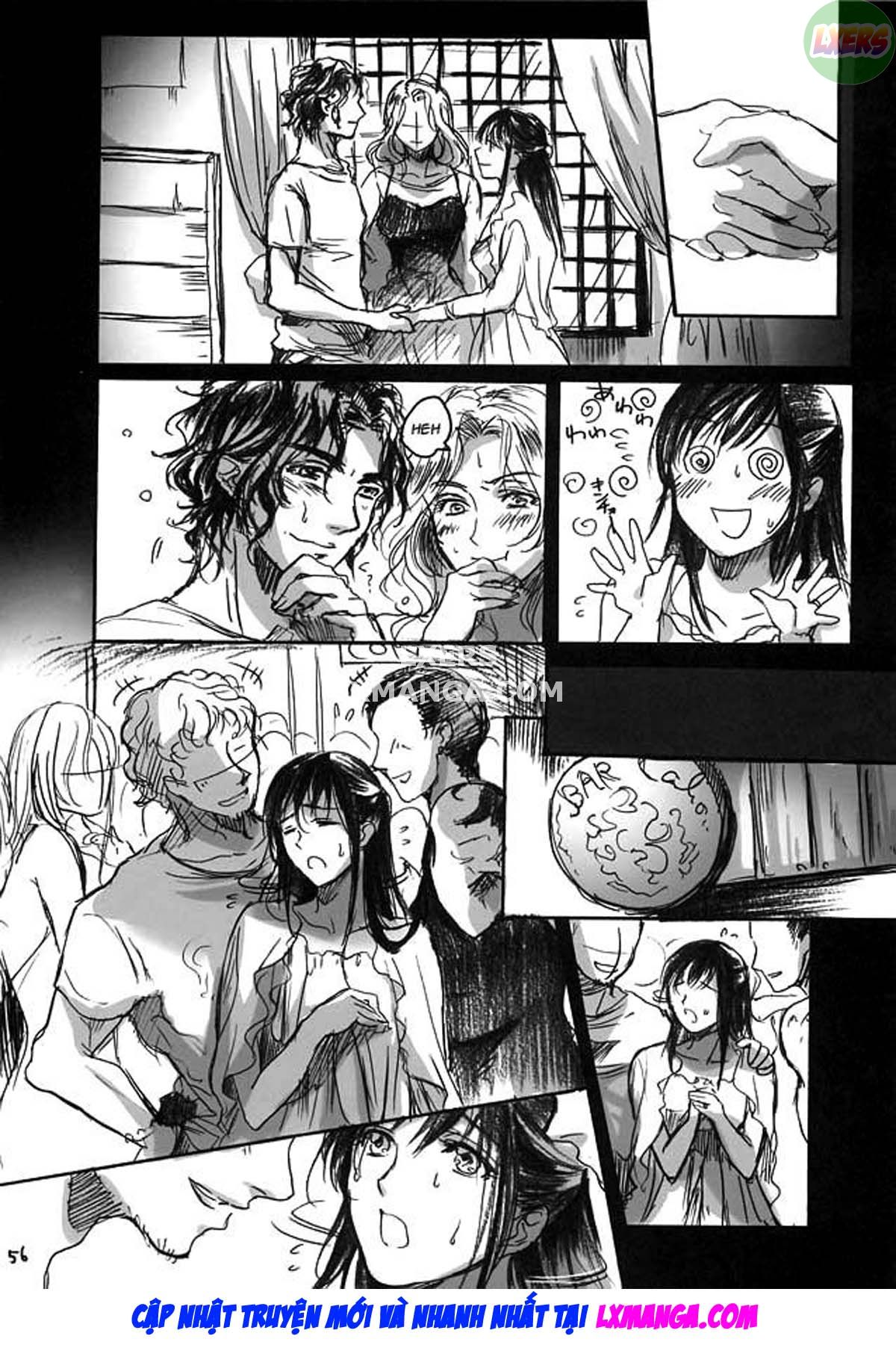 Đọc truyện hentai Cô bạn gái quyến rũ cùng người yêu - Oneshot