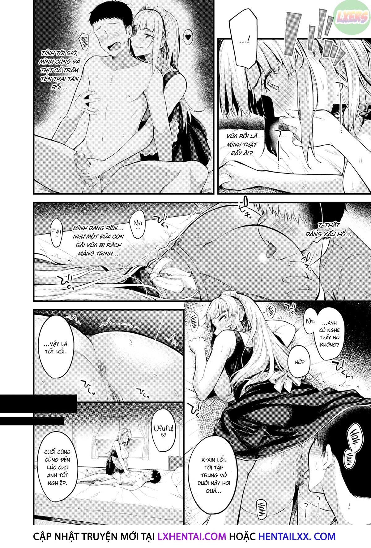 Đọc truyện hentai Dịch vụ hầu gái mại dâm - Oneshot