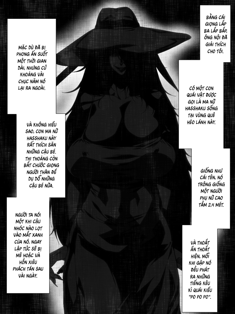 Đọc truyện hentai Unbelievably Erotic Ghost Stories / Me and Hasshaku-sama - Chap 1