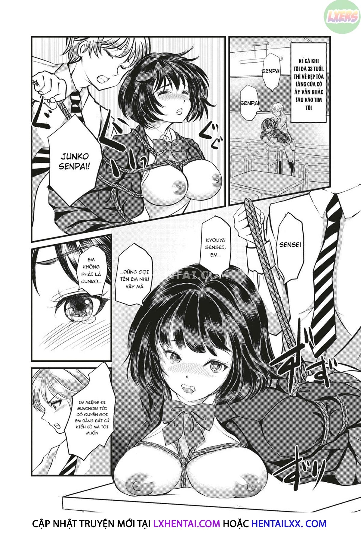 Đọc truyện hentai Kinbaku Seidorei Choukyou Gakuen - Chap 6