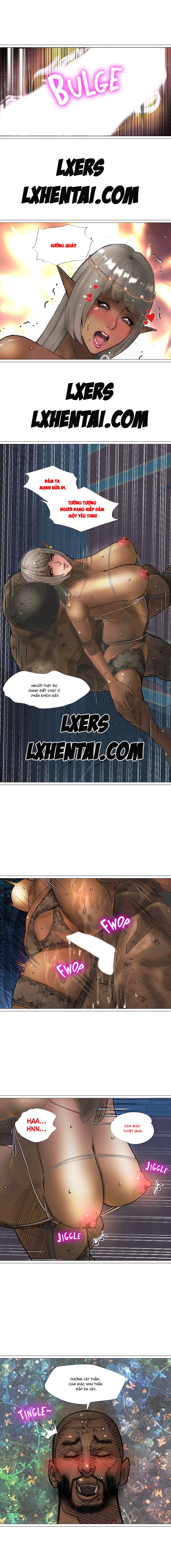 Đọc truyện hentai Nữ Hoàng Dark Elf Và Nô Lệ Orc - Chap 14