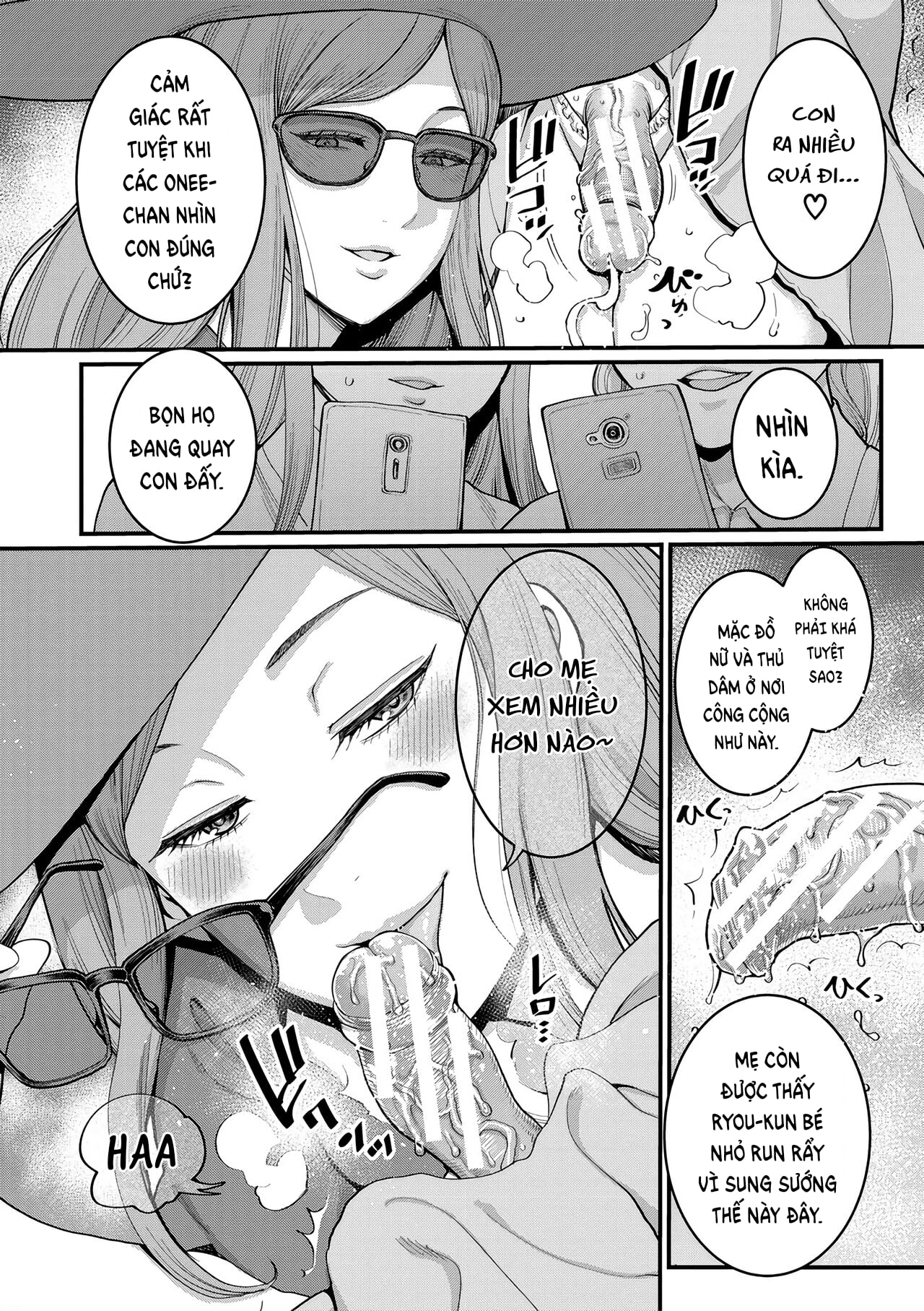 Đọc truyện hentai Buổi Làm Tình Ngoài Trời Của Mẹ Con Tôi - Oneshot