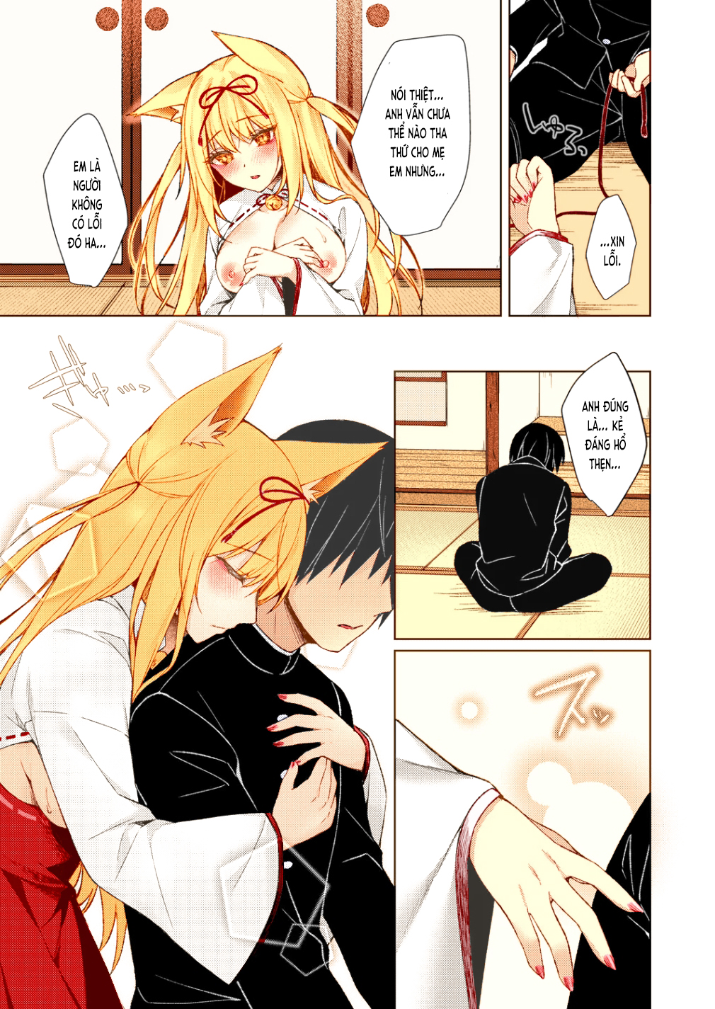 Đọc truyện hentai Làm rễ hồ ly - Oneshot