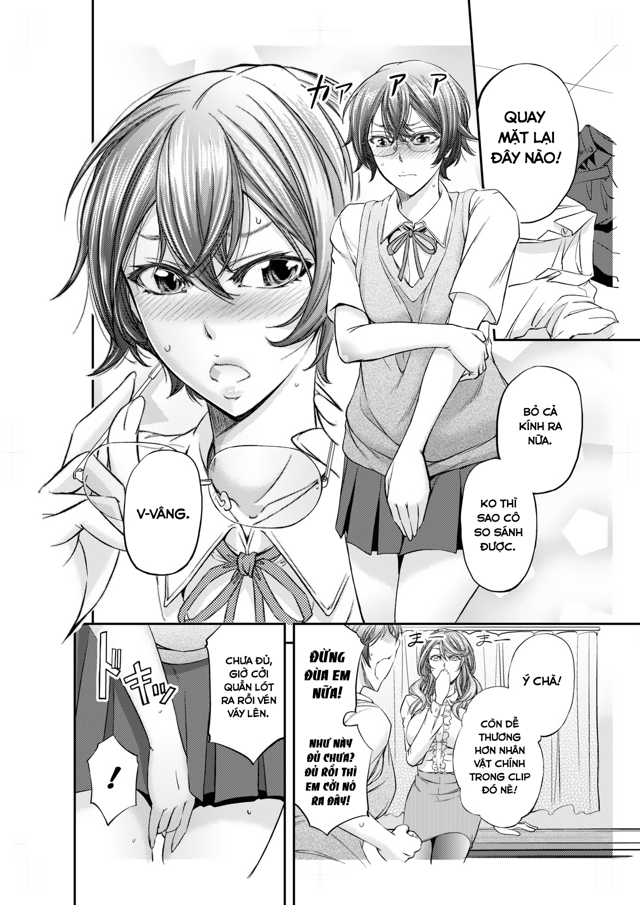 Đọc truyện hentai Hướng dẫn nữ tính hóa sau giờ học! - Oneshot