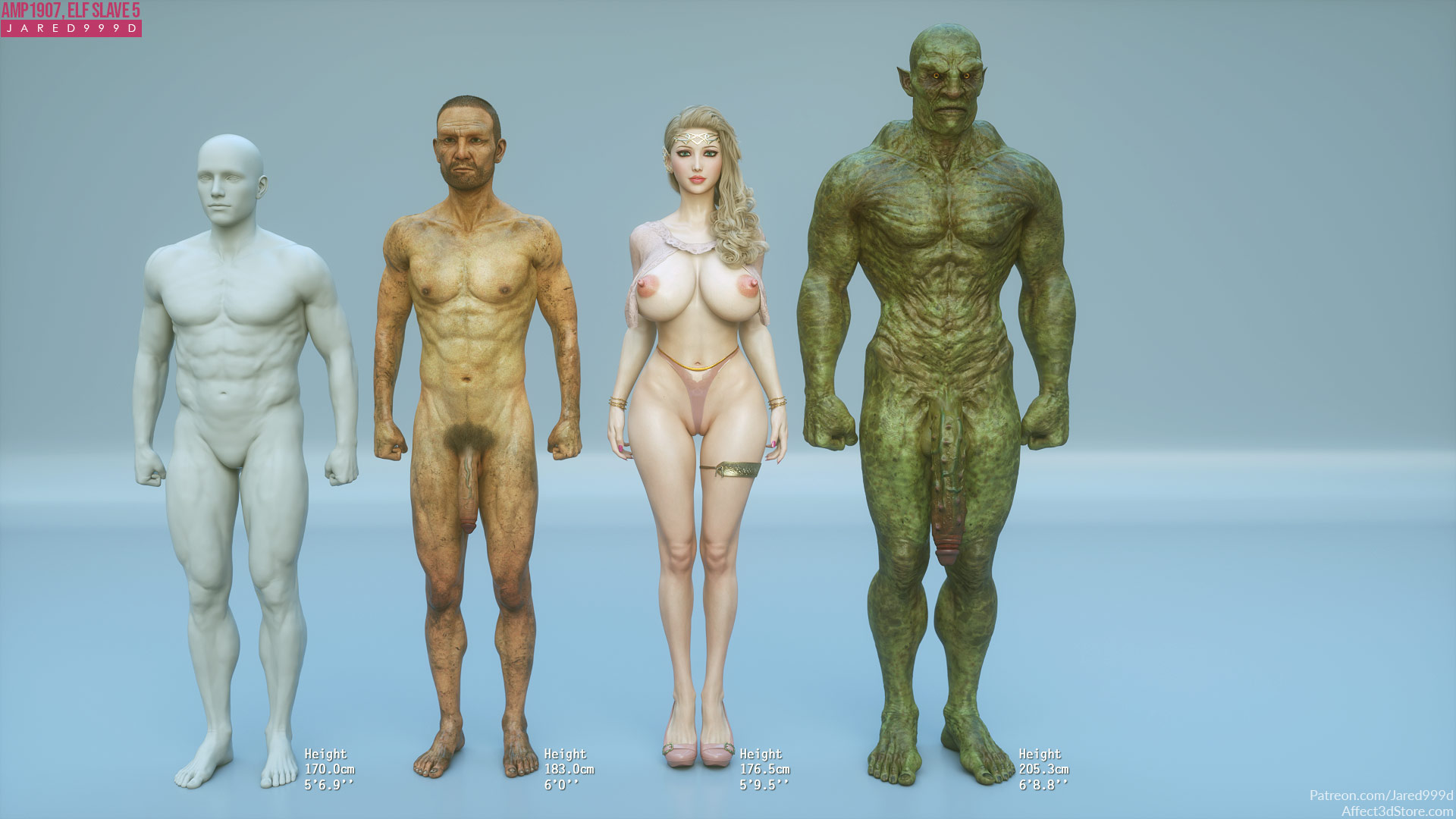 Đọc truyện hentai Elf Slave - Chapter 5: Concept Art