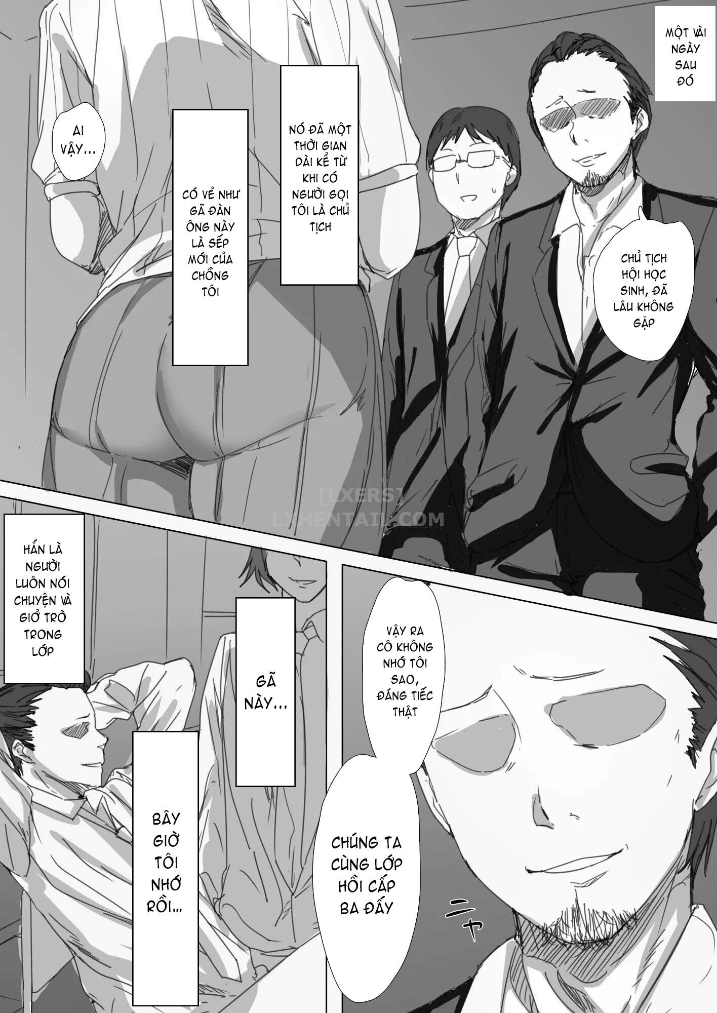 Đọc truyện hentai Kouman Tsuma ga Netorarete - Oneshot