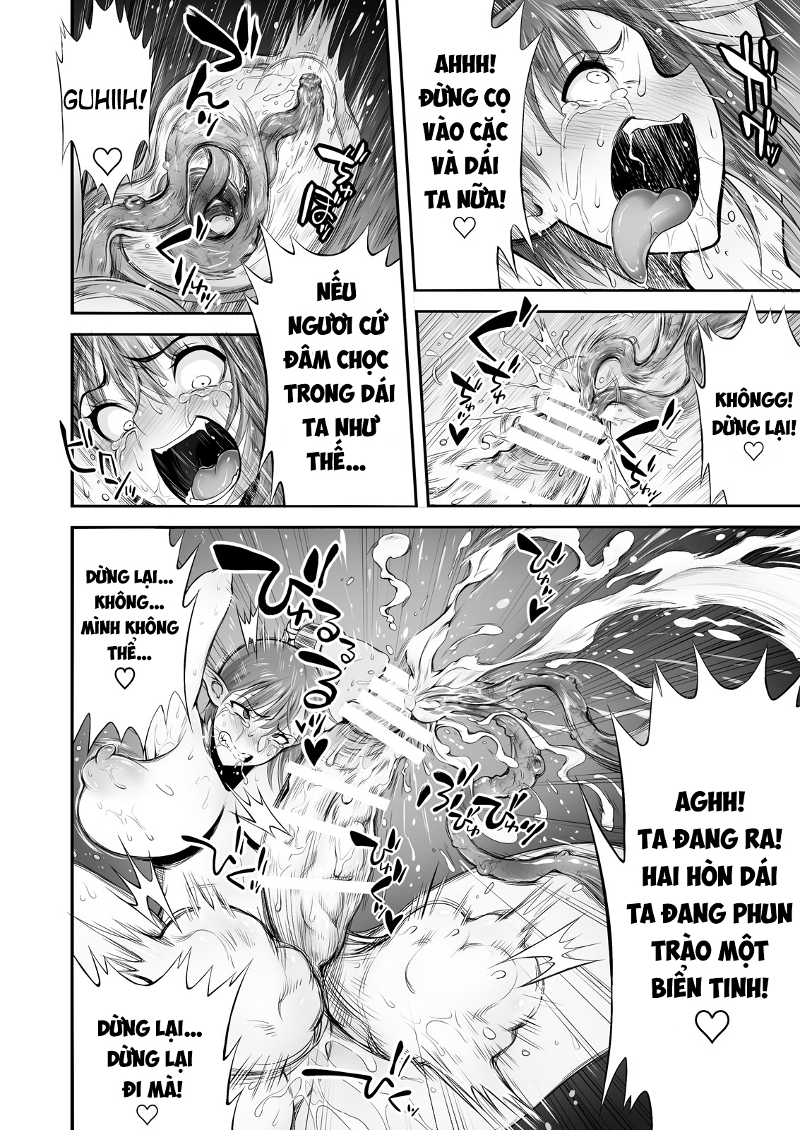 Đọc truyện hentai Futanari Chinpo ni Shokushu Sanran - Oneshot
