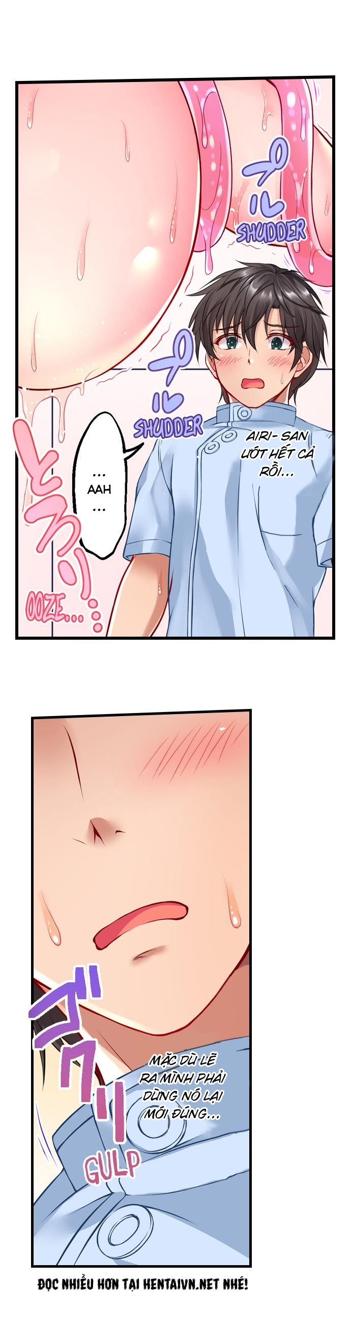 Đọc truyện hentai Tiệm Mát Xa Xúc Tu - Chap 2 - Bị Hấp Diêm Bởi Slime