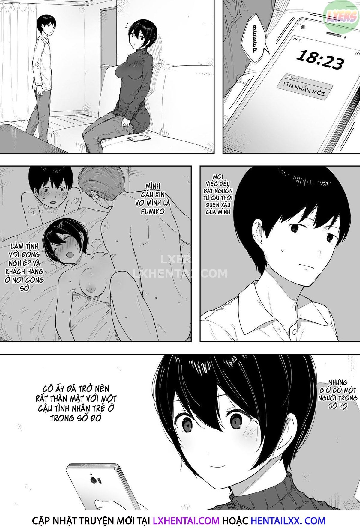 Đọc truyện hentai Aisai, Doui No Ue, Netorare 3 ~Ogawa-Ke No Baai~ - Oneshot