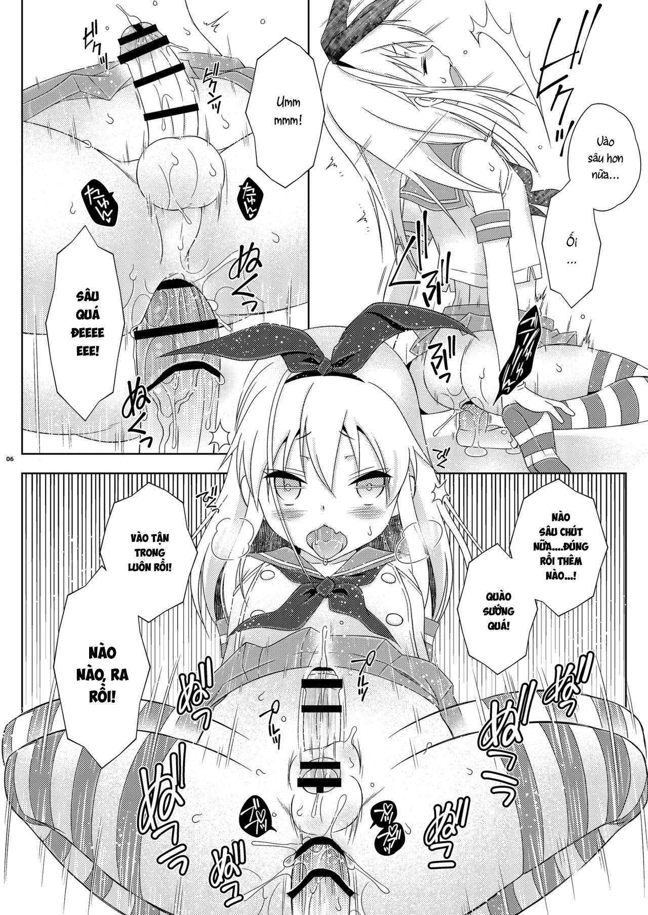 Đọc truyện hentai Josou Ananie o Kazoku ni Mirarete Kyouseishisetsu ni Okurareta Shimakaze-kun Joukan - Oneshot